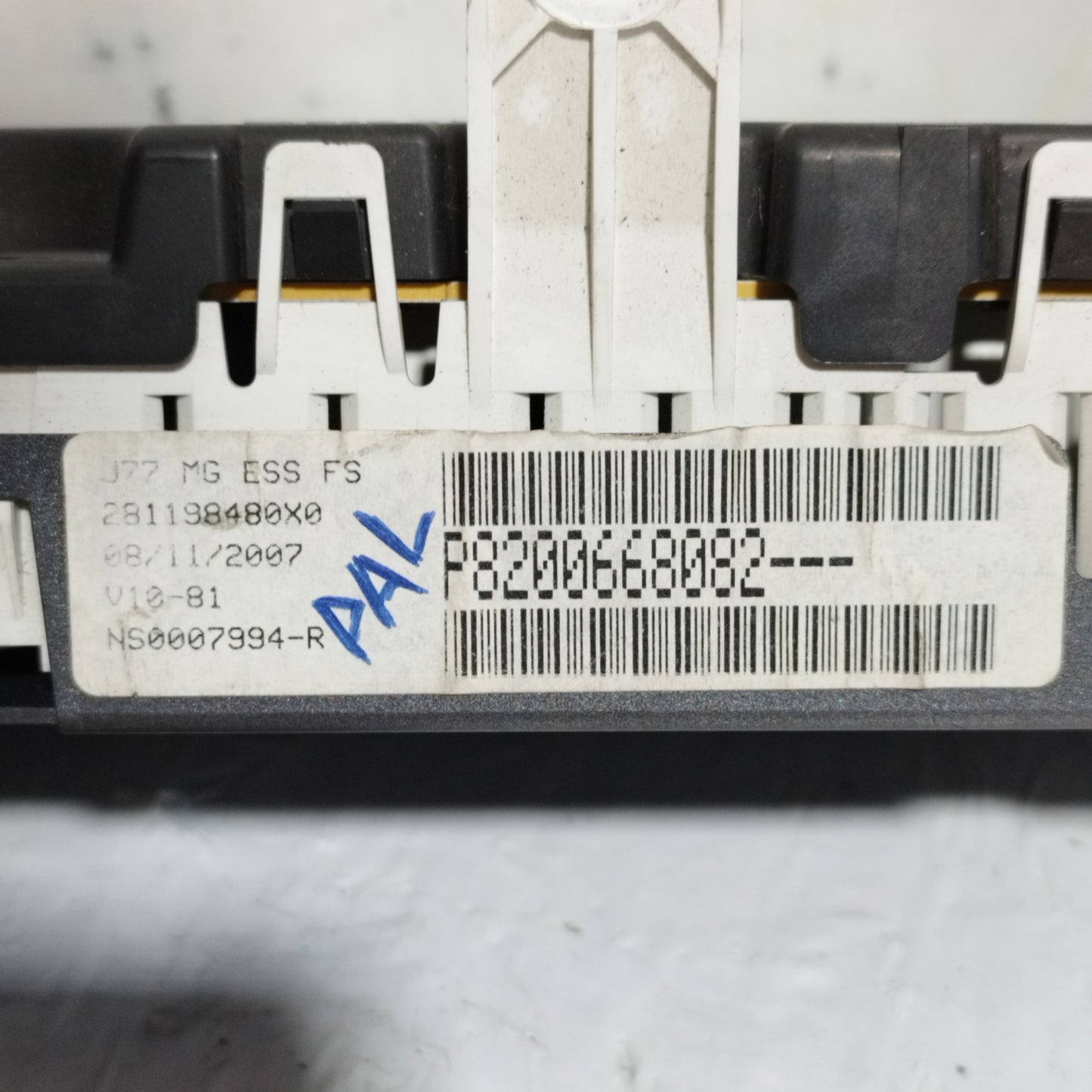 Zündkit Renault Modus 1.2 TB 2007 Teilenummer: 8200783095 ecoAC10679