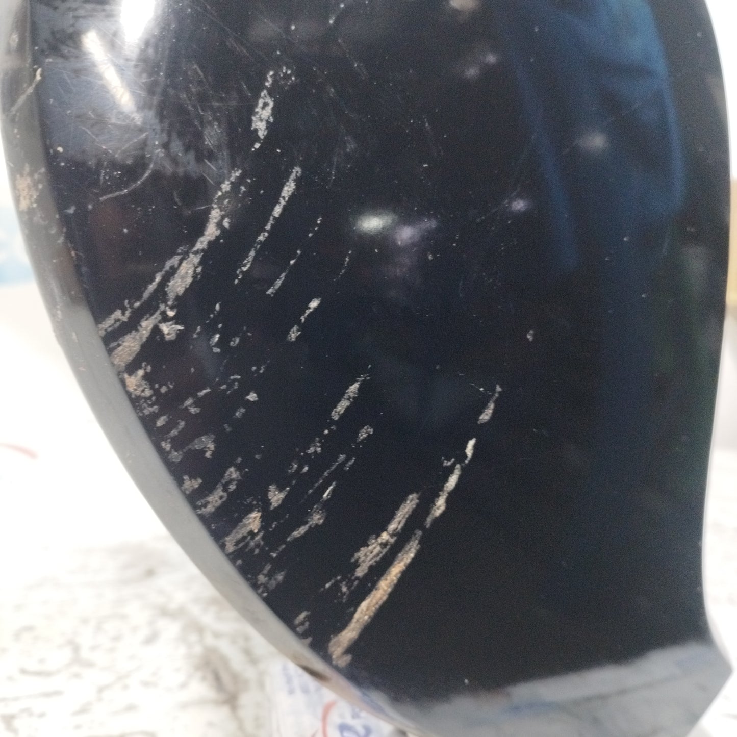 Rear mudguard Sx Smart ForFour 2005 black ecoAC10392