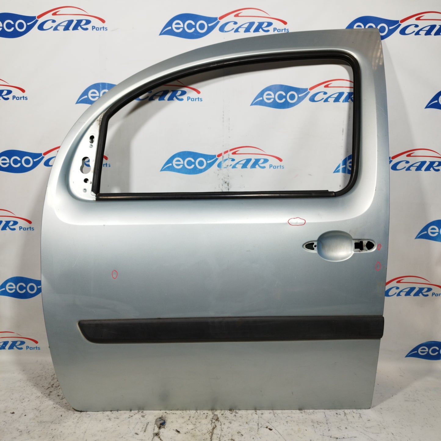 Sportello anteriore sx grigio chiaro Renault Kangoo 2008 ecoAC9145