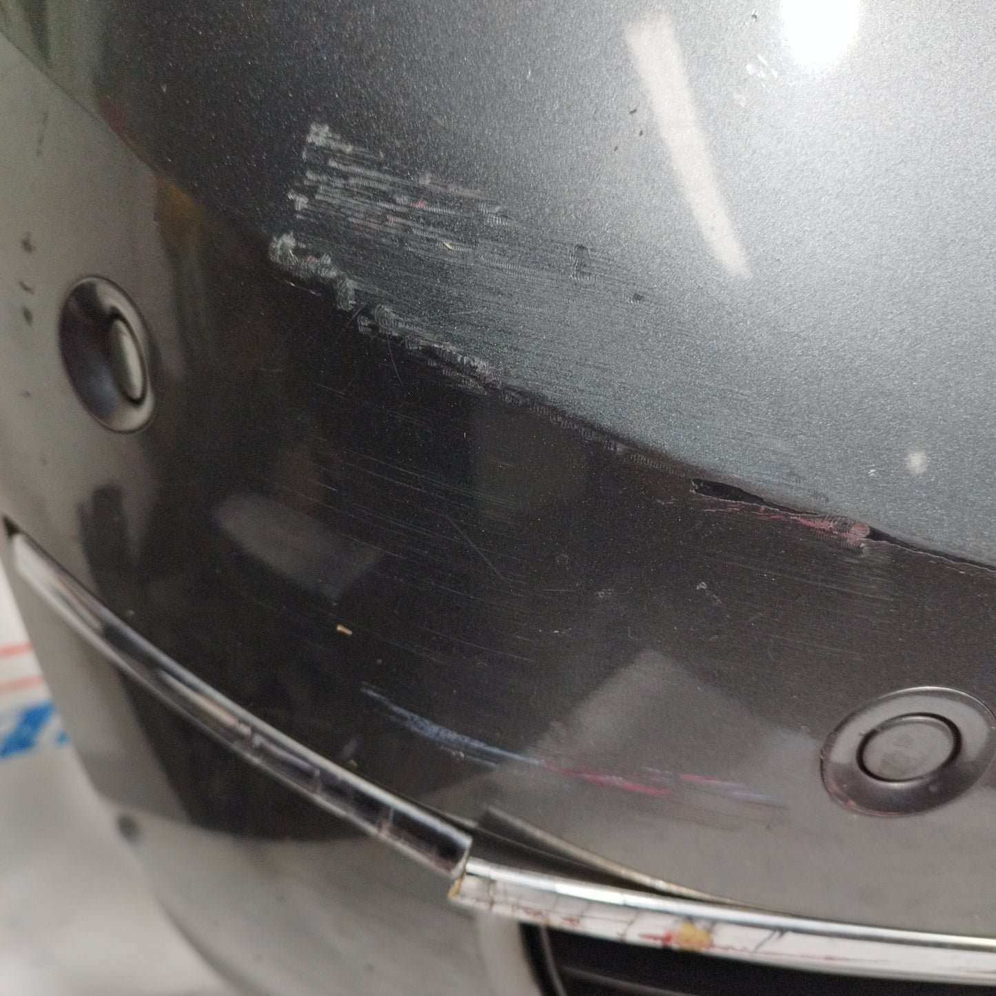 Front bumper grey Mercedes A-Class 2010 ecoAC10759