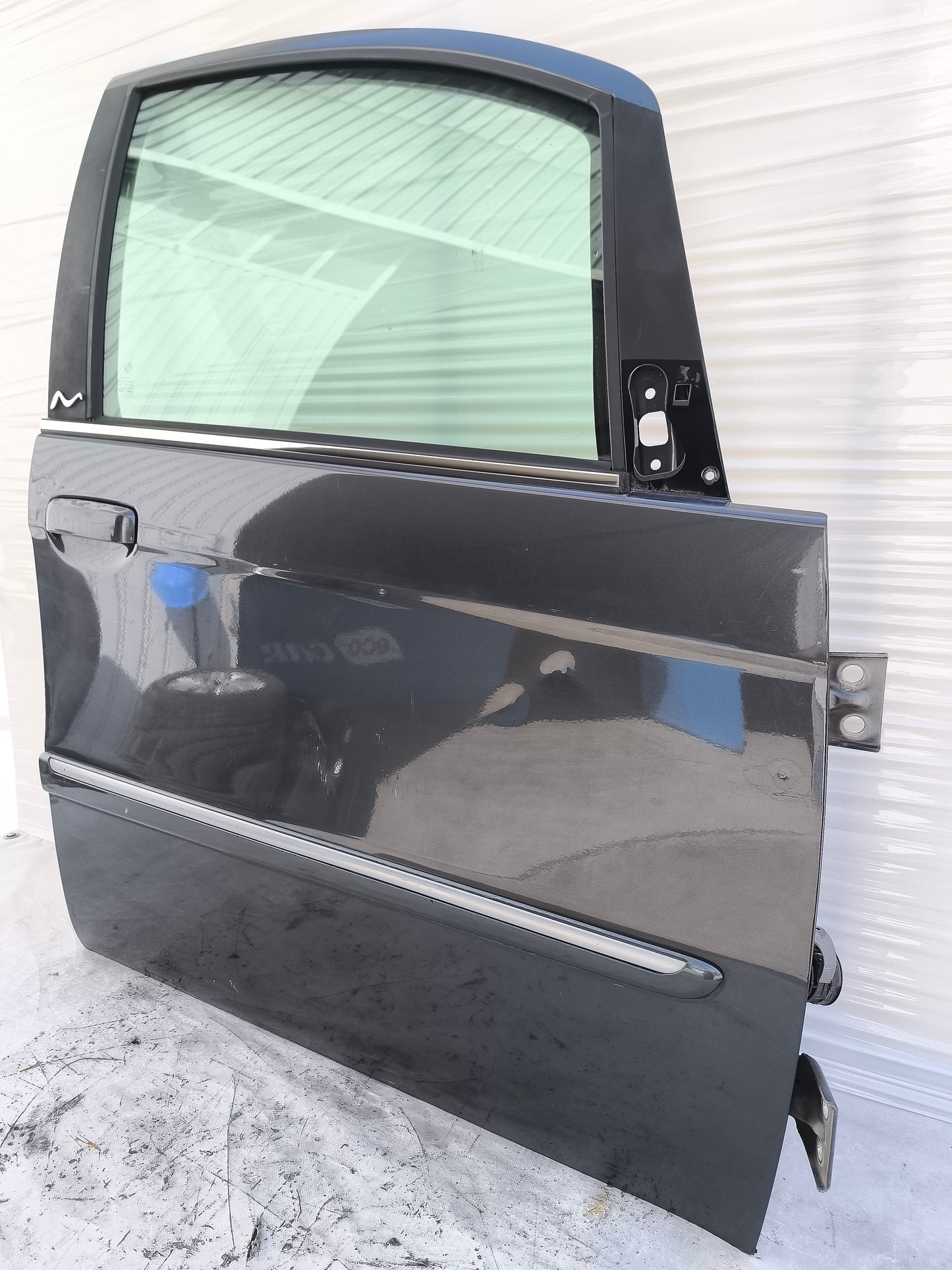 Sportello anteriore dx Lancia Musa anno 2004-2012 grigio scuro ecoAG8144