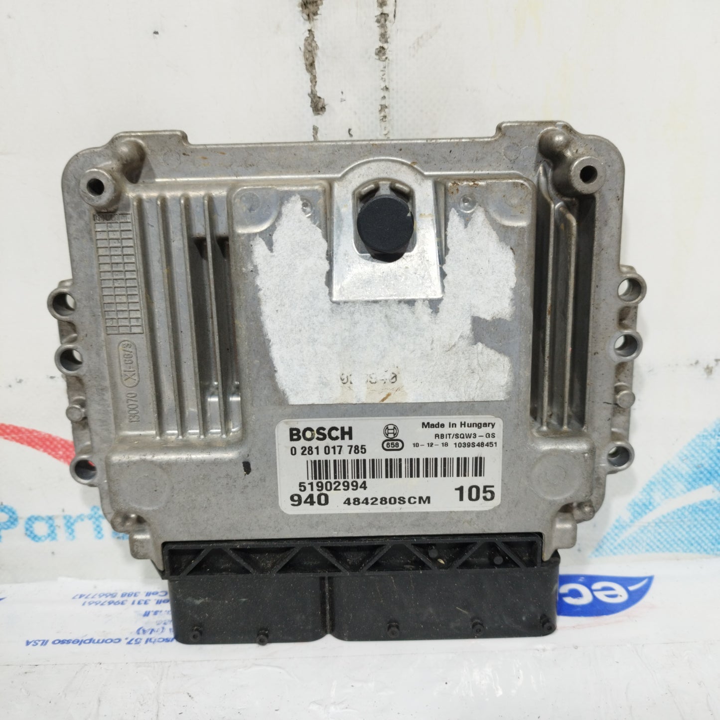 Engine control unit Alfa Romeo Giulietta 1.6 JTDM 2014 Code: 0281017785 ecoAC10687