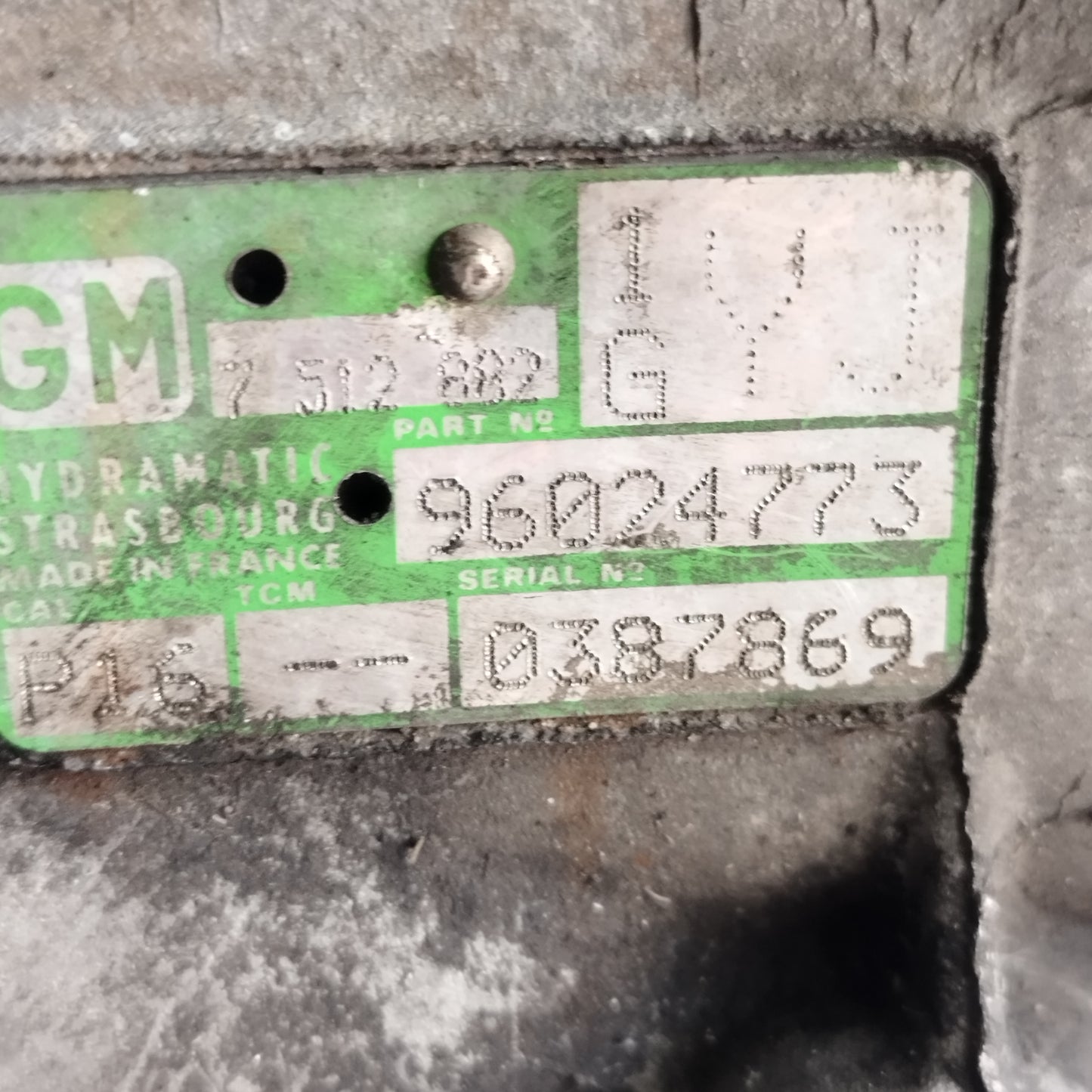 BMW 5er E39 2.5D mit Schaltgetriebe, Baujahr 2001, Code: 96024773 ecoAC13270