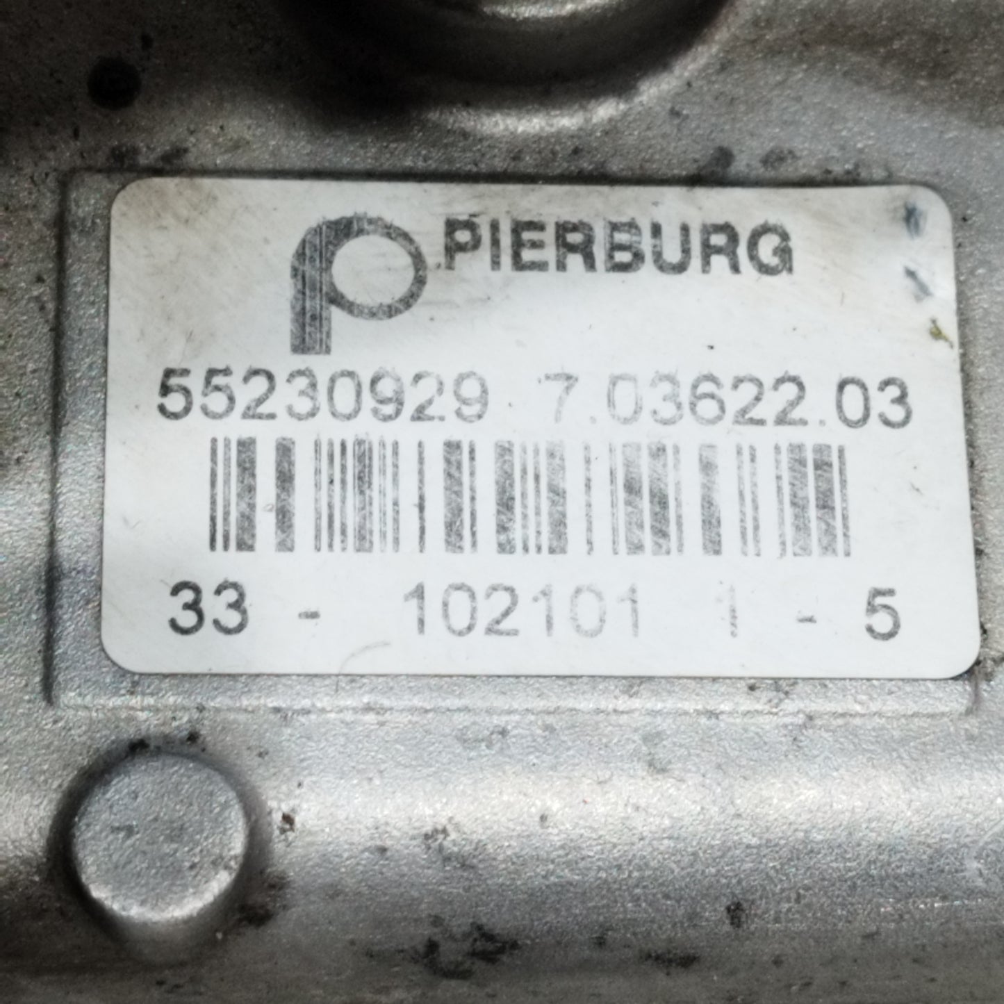 Valvola EGR Fiat Grande Punto 1.3 MTJ 95CV 2011 cod: 55230929 ecoAC9524