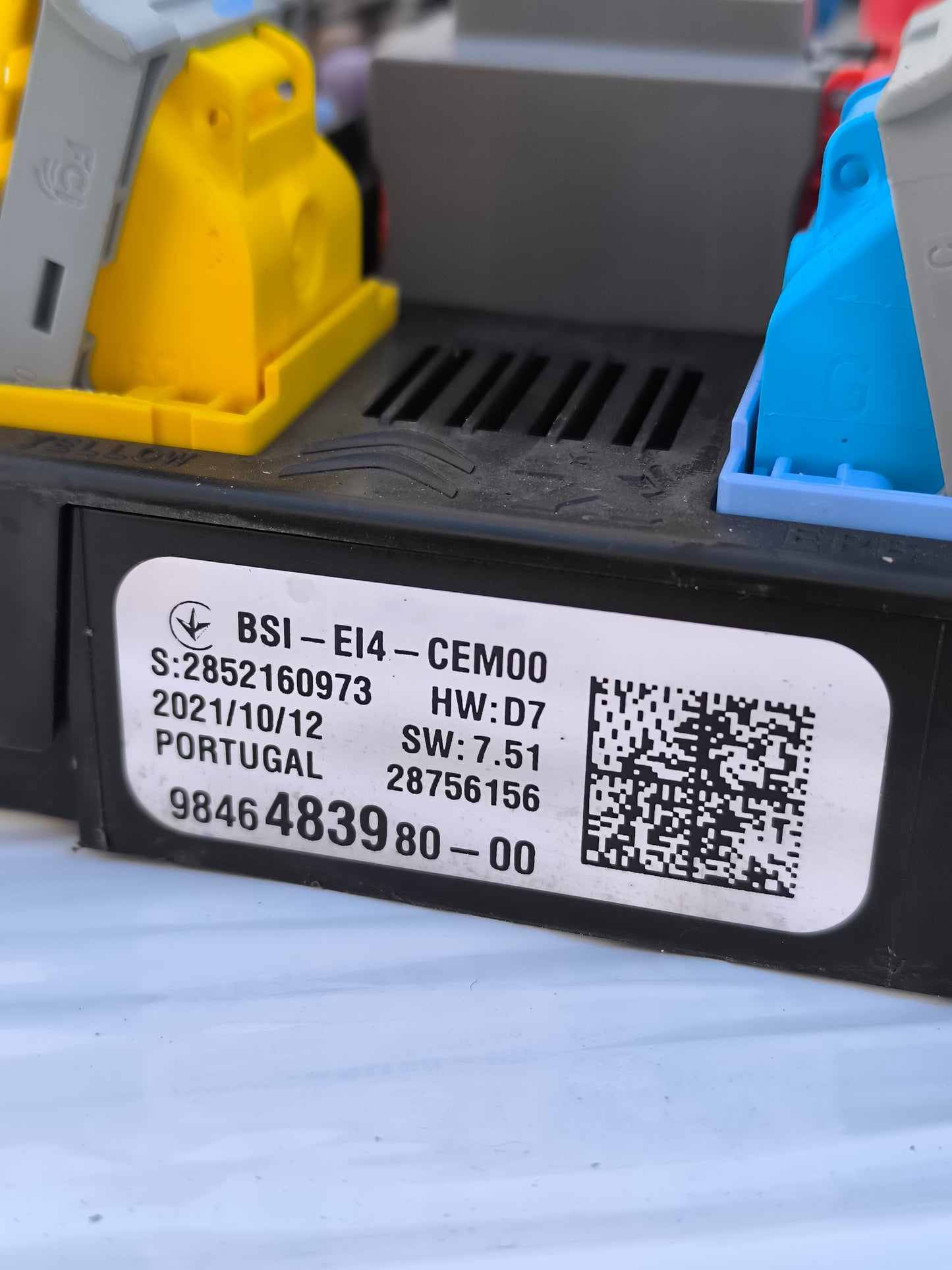 Centralina BSI Peugeot 2008 1.5 HDI anno 2021 cod: 9846483980-00 ecoAG8092