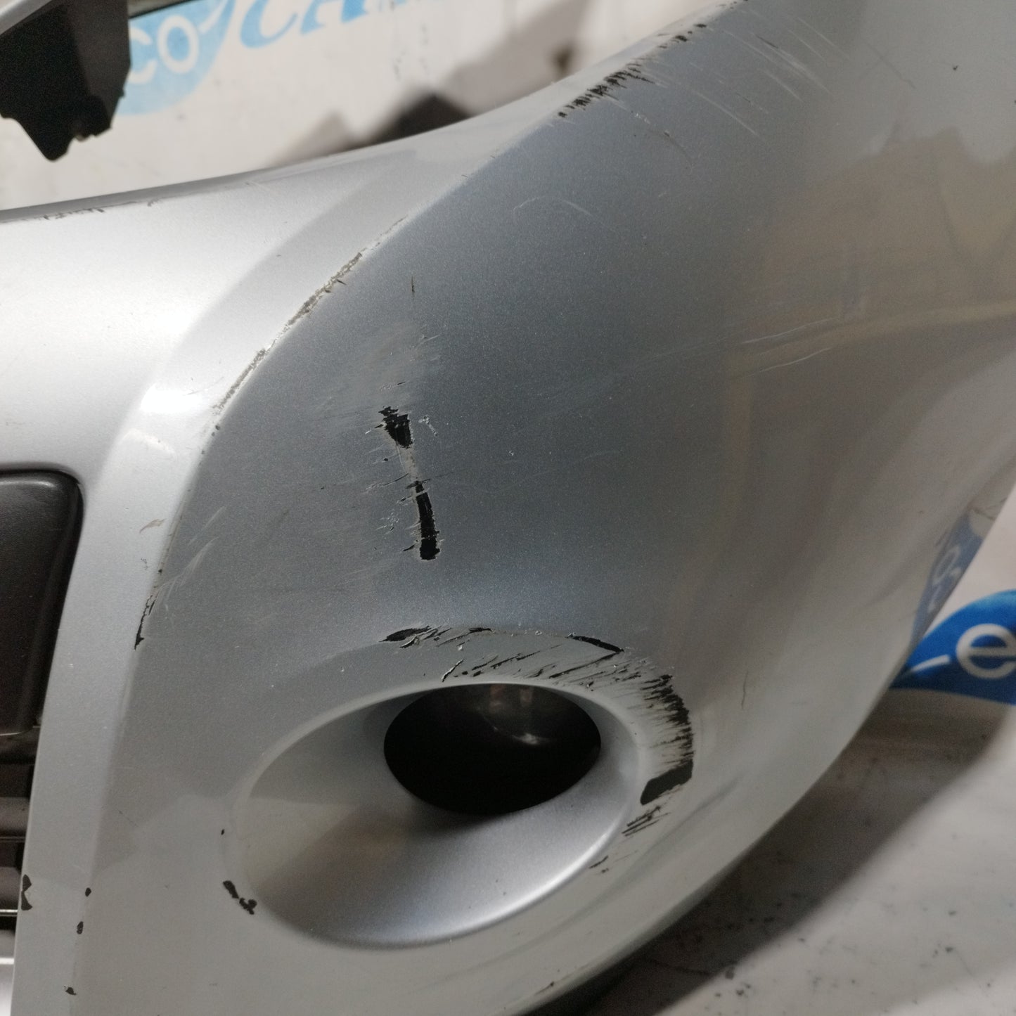 Front bumper silver grey Renault Clio 2010 ecoAC10251