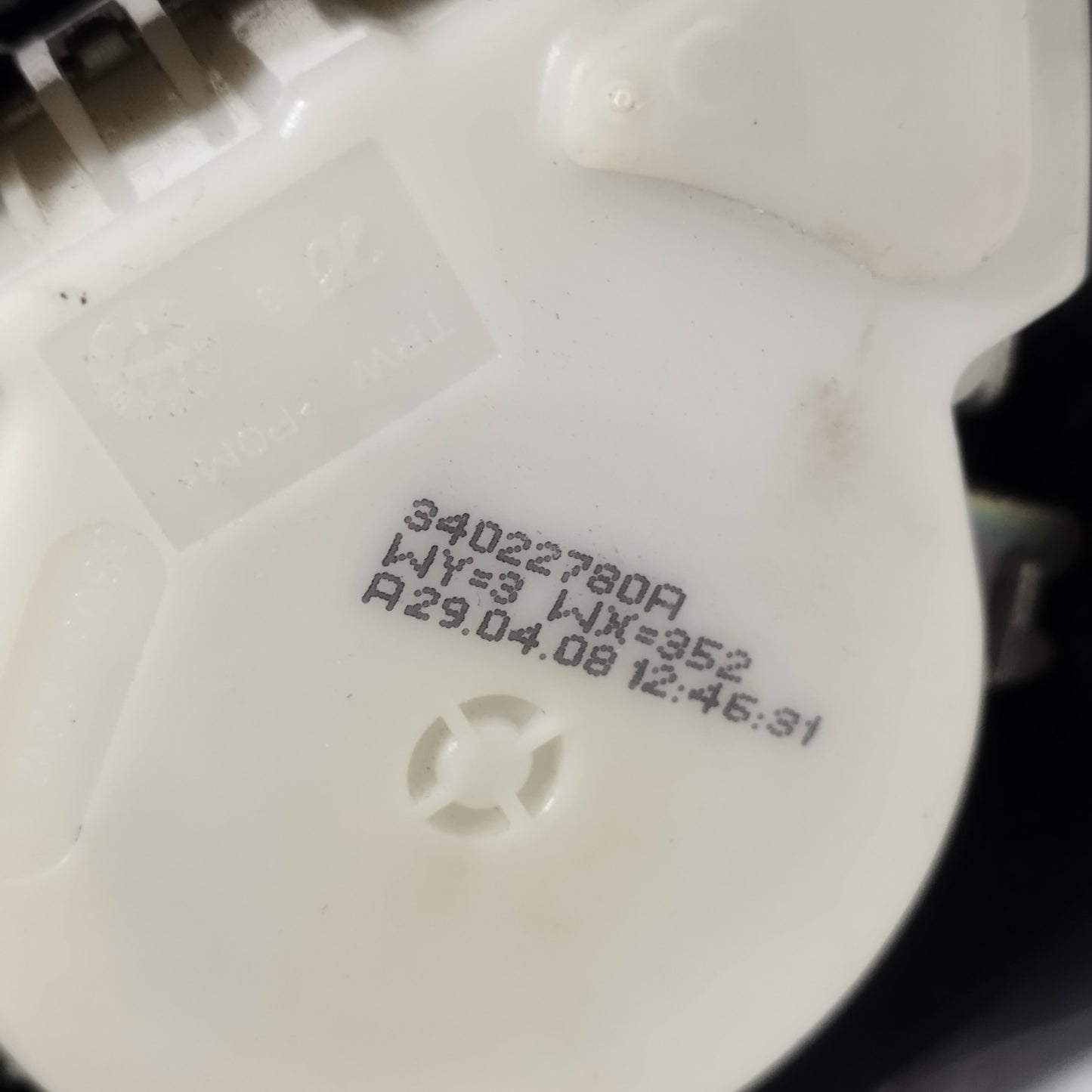 Cintura di sicurezza anteriore dx Fiat 500 2007-2015 cod: 34022780a ecoAC16109