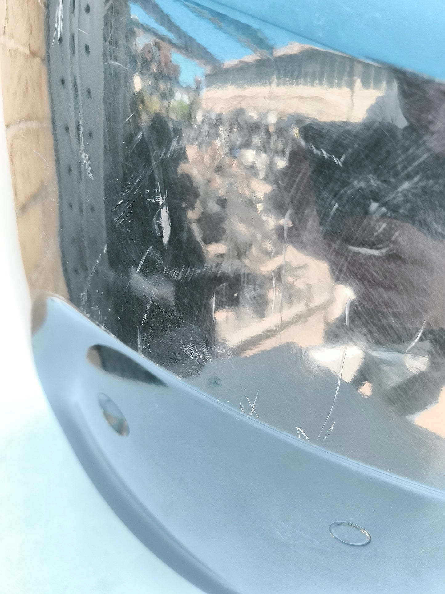 Paraurti posteriore nero Citroën C4 anno 2011 ecoAG7226