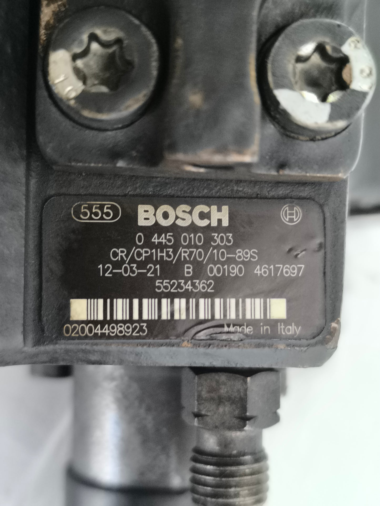 Pompa Common Rail Fiat Bravo II (198) 1.6 MTJ 2008-2014 cod: 0445010303 ecoAG8497