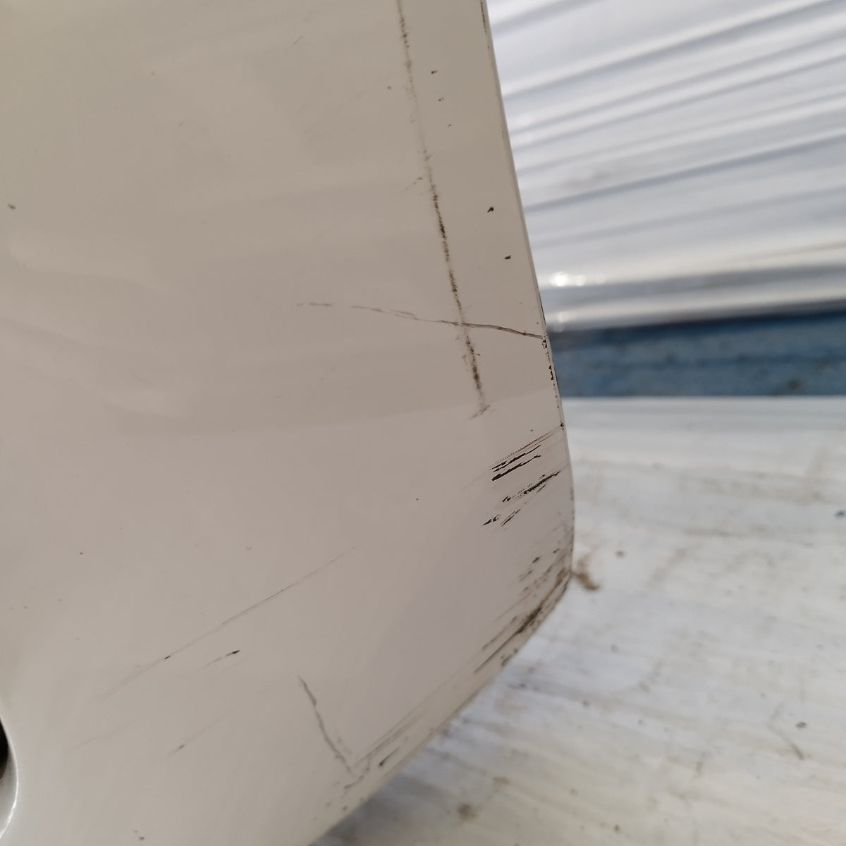 Paraurti anteriore bianco Chevrolet Spark II (M300) 2009-2012 ecoAC17632