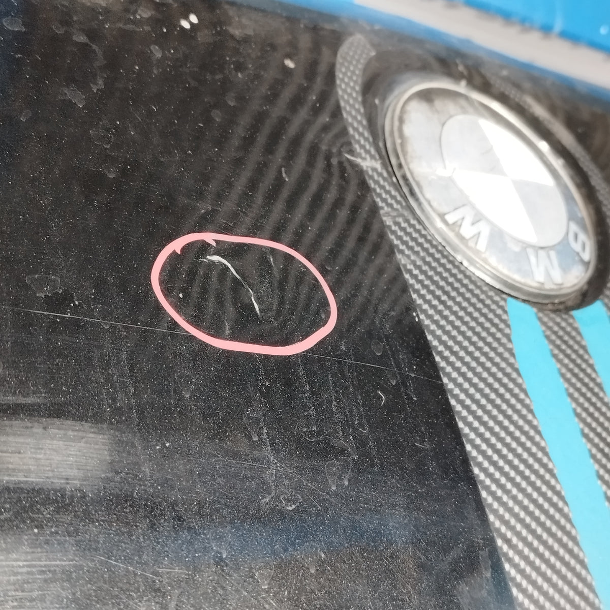 Cofano nero Bmw X3 E83 2004-2010 ecoAC16992