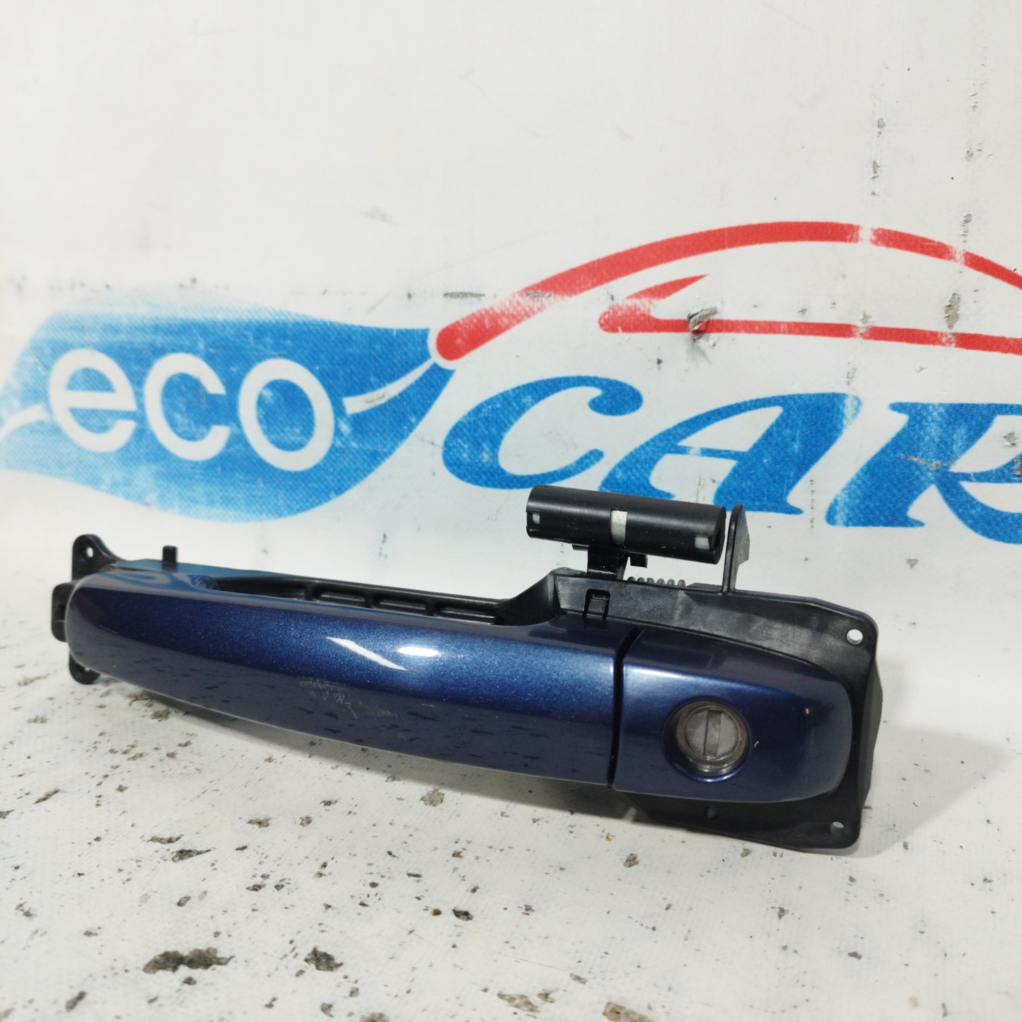 Front left external handle blue Opel Agila 2010 ecoAC10150