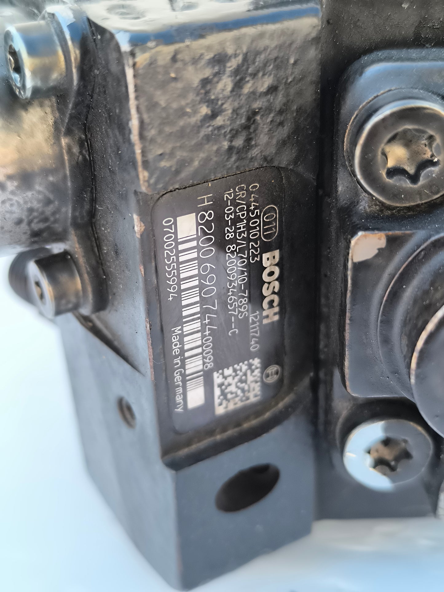 Pompa Common rail Renault Laguna/Koleos 2.0 DCI anno 2008 Cod. 0445010223 ecoAG7037