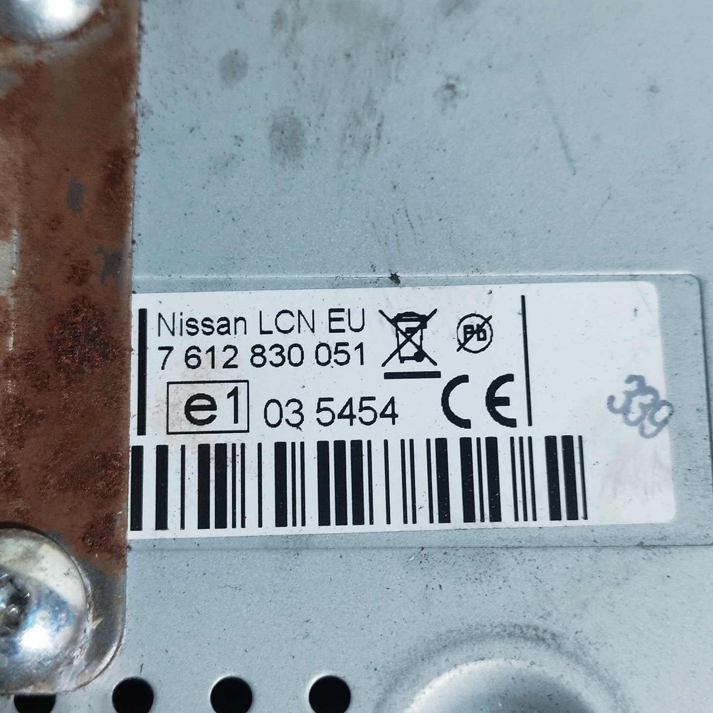Autoradio Nissan Micra K13 2010 cod: 7612830051 ecoAC14773