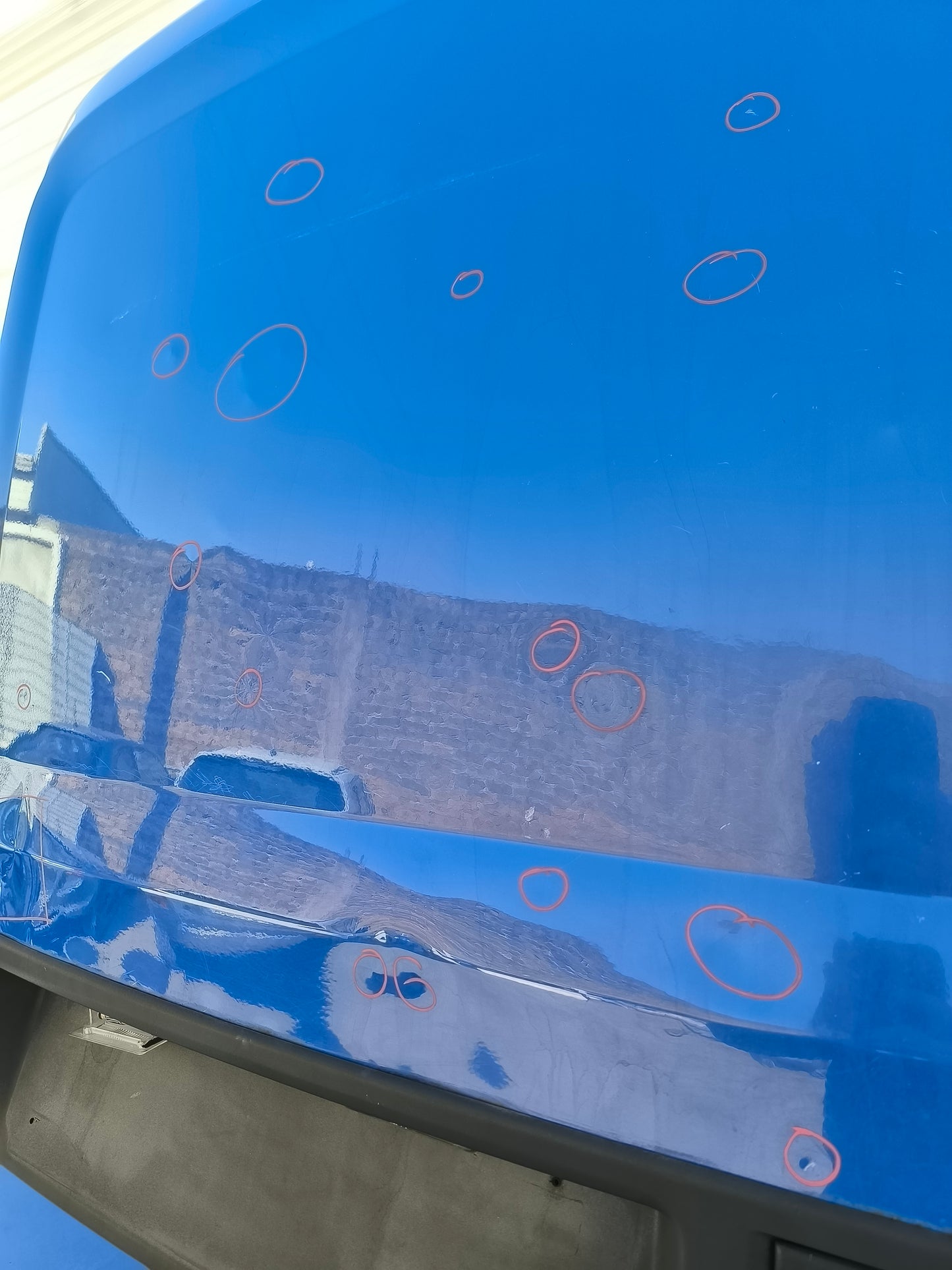 Sportello di carico sx blu Fiat Doblò anno 2017 ecoAG7938