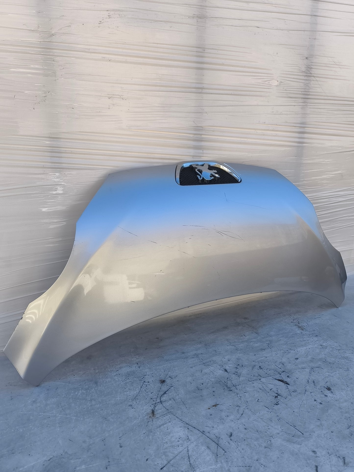 Cofano grigio argento Peugeot 107 anno 2009 ecoAG8051
