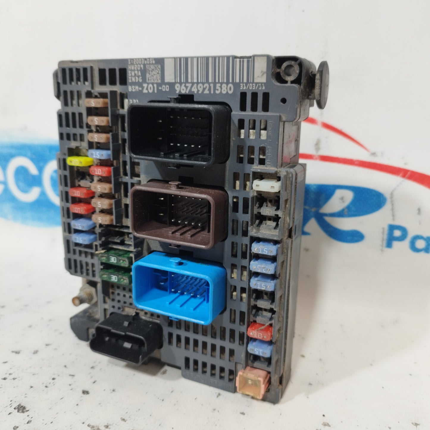 Centralina portafusibili Citroen C4 1.6 HDI 2011 cod: 9674921580 ecoAC10127