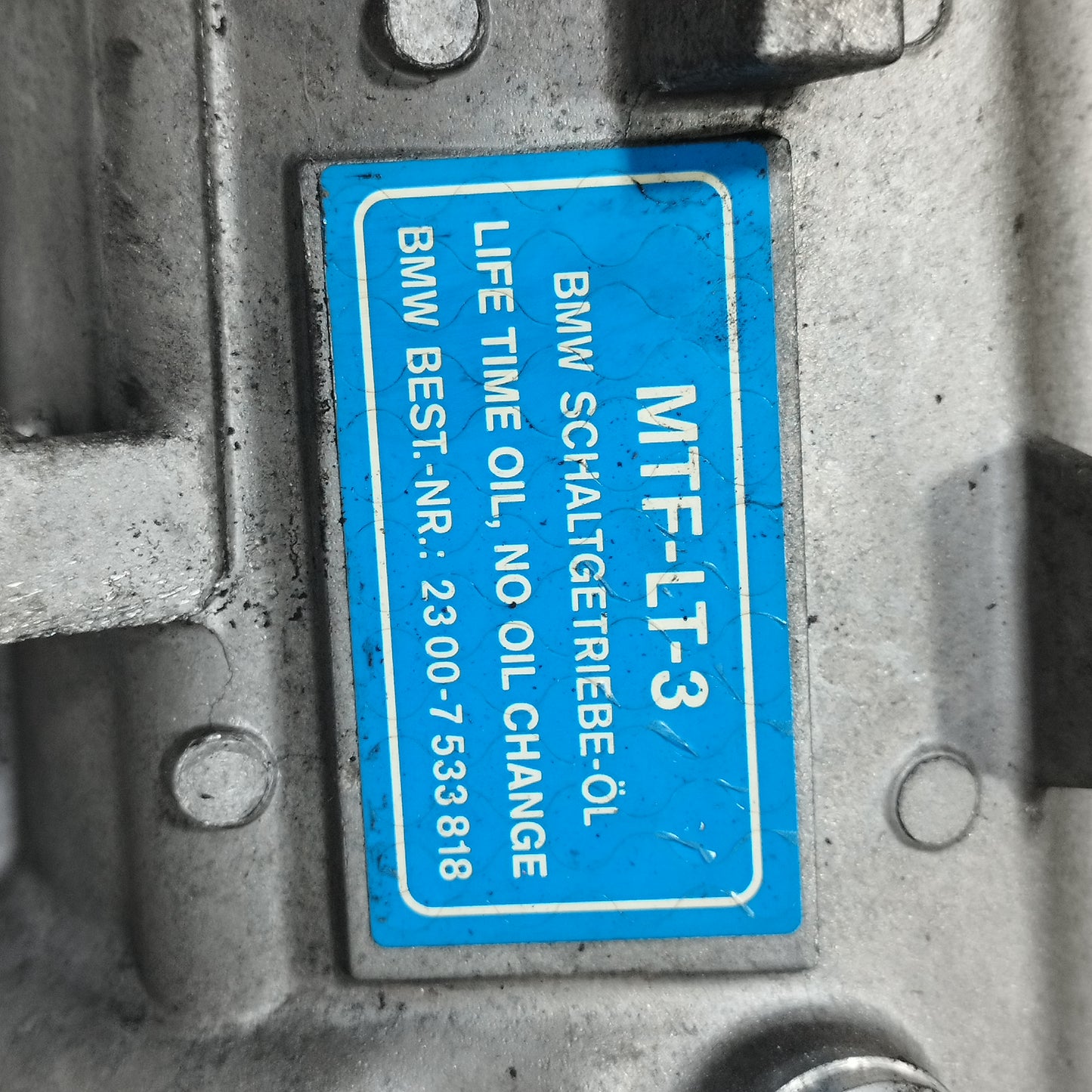 Cambio manuale BMW Serie 1 E87 2.0 D 2007 cod: 2300-7533818 ecoAC14643