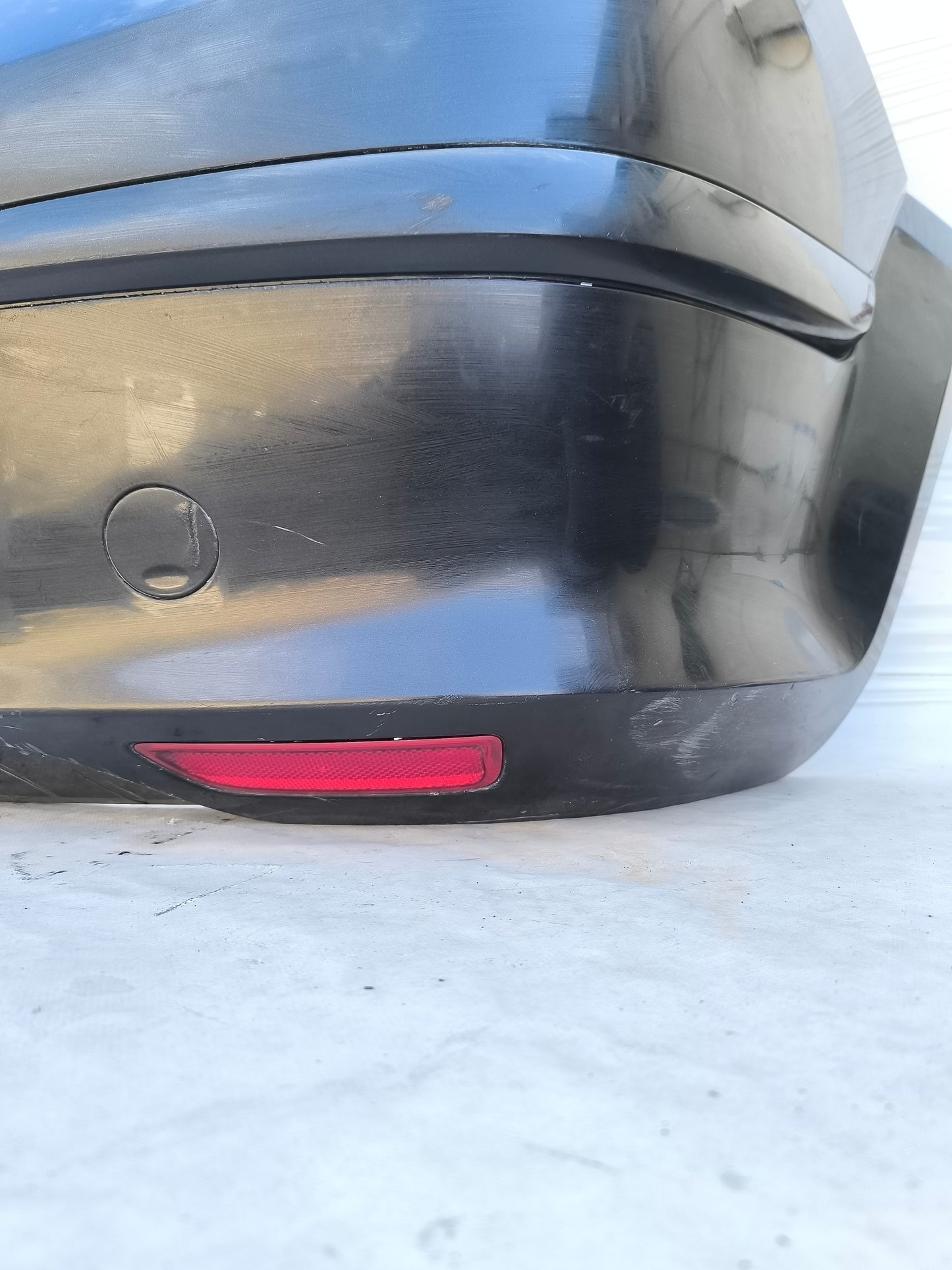 Paraurti posteriore Opel Astra H GTC 3p nero ecoAG8173