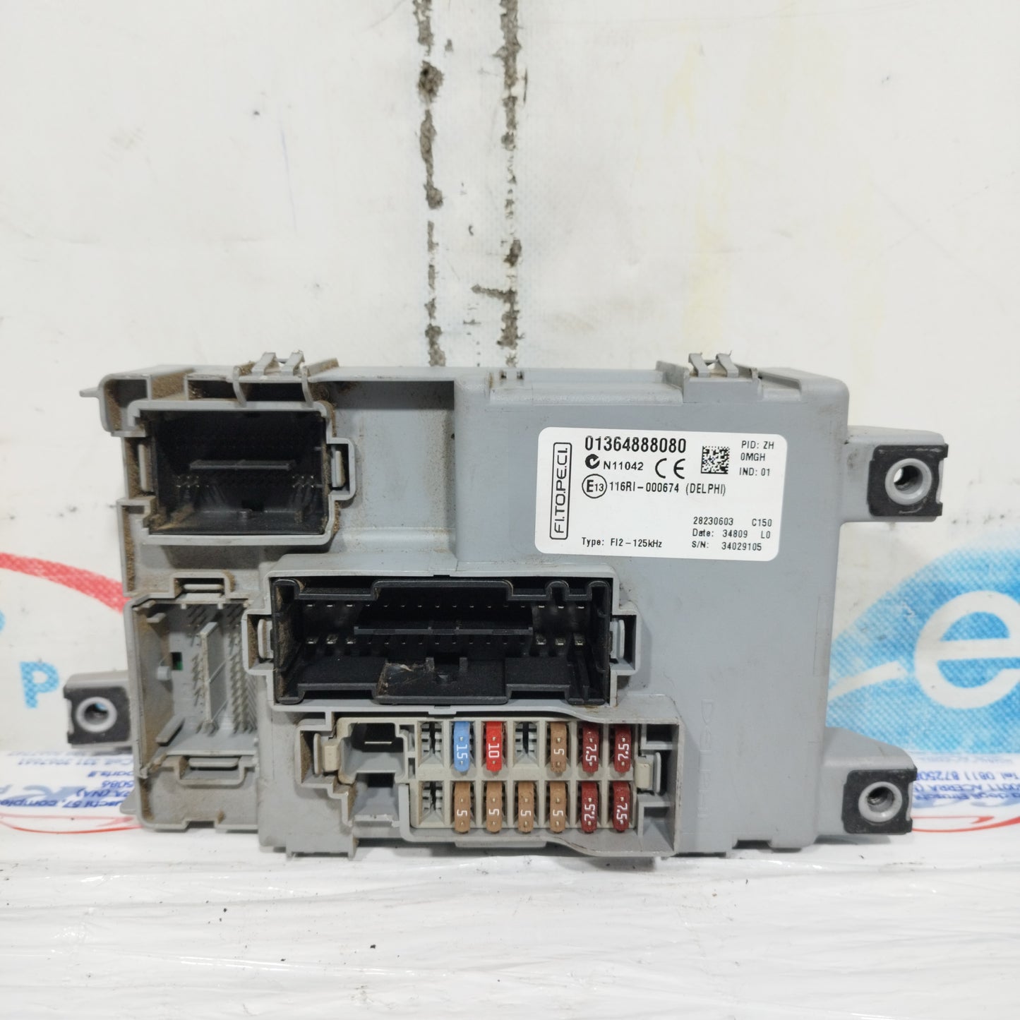 Zündkit Lancia Ypsilon 1.2 B 2009 Teilenummer: IAW5SF8.MG ecoAC10862