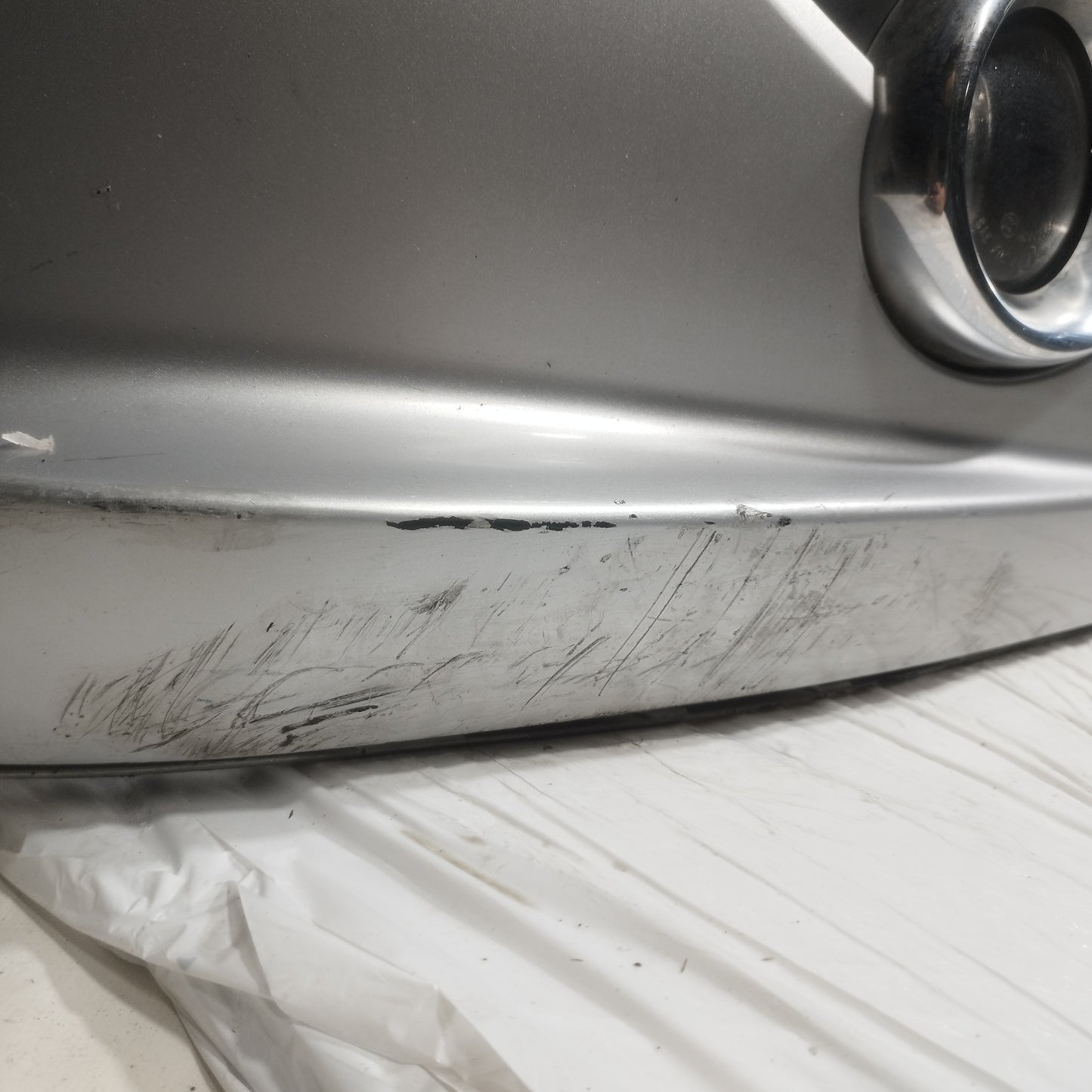 Paraurti anteriore grigio Peugeot 207 2006 ecoAC14494