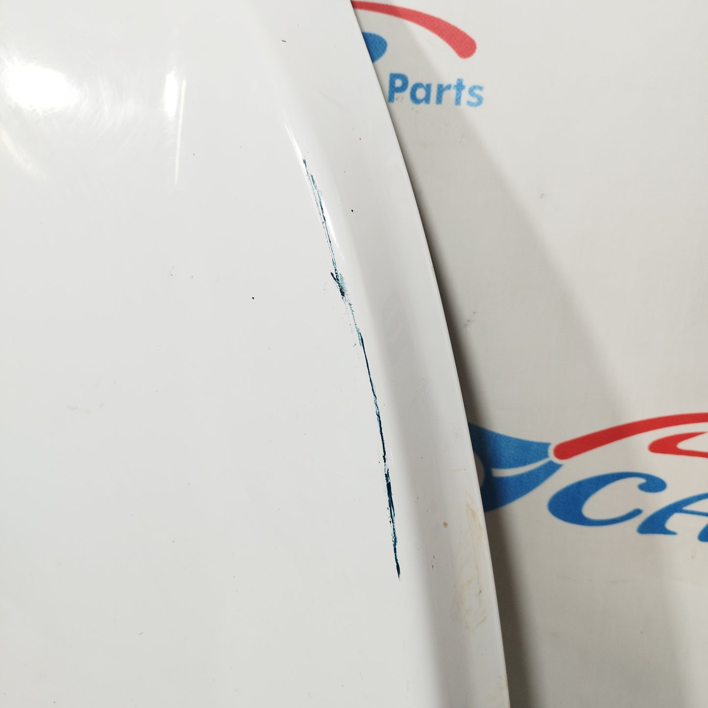 Weiße Motorhaube Chevrolet Spark 2011 ecoAC9704