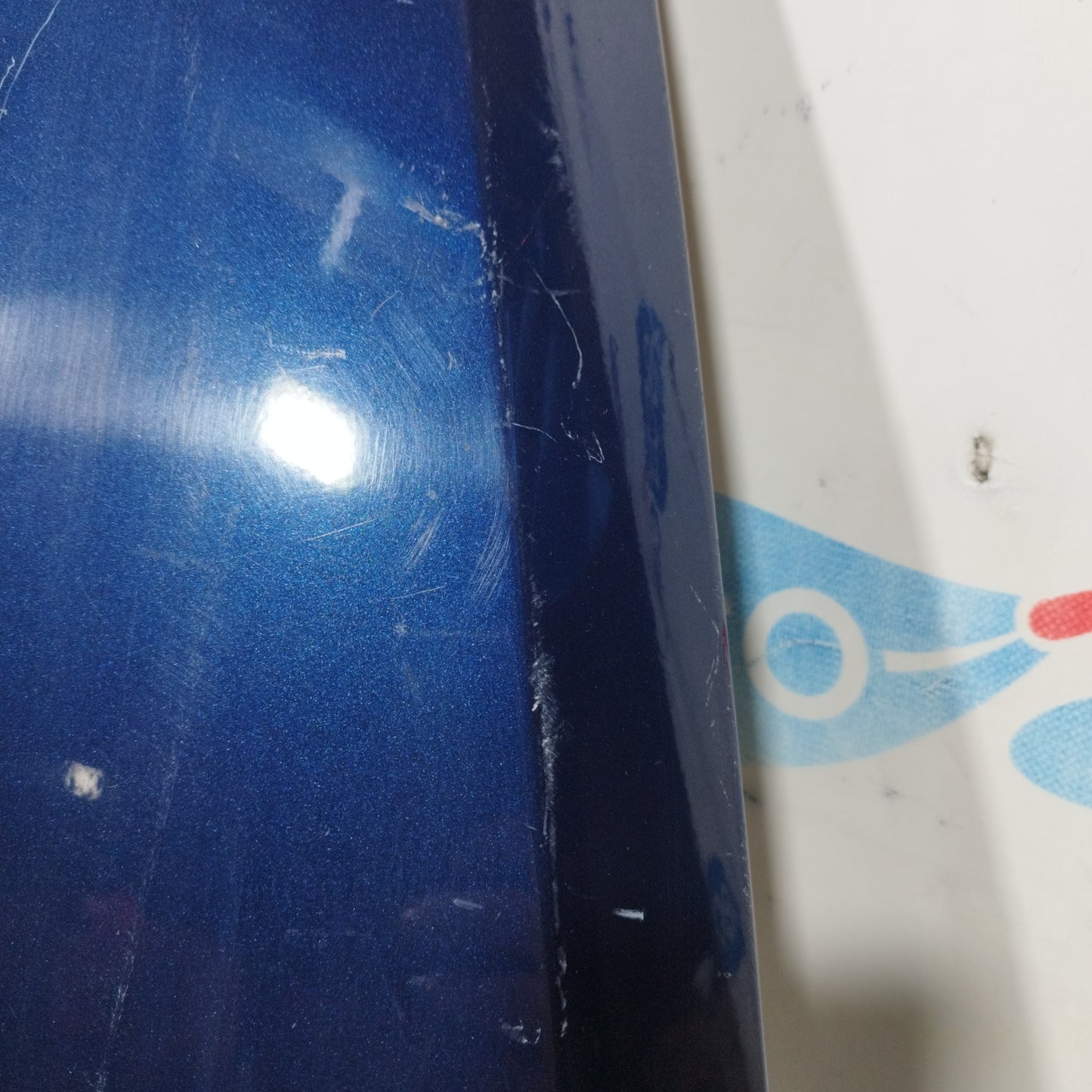 Ford C-Max 2008 ecoAC10405 Blauer linker vorderer Kotflügel