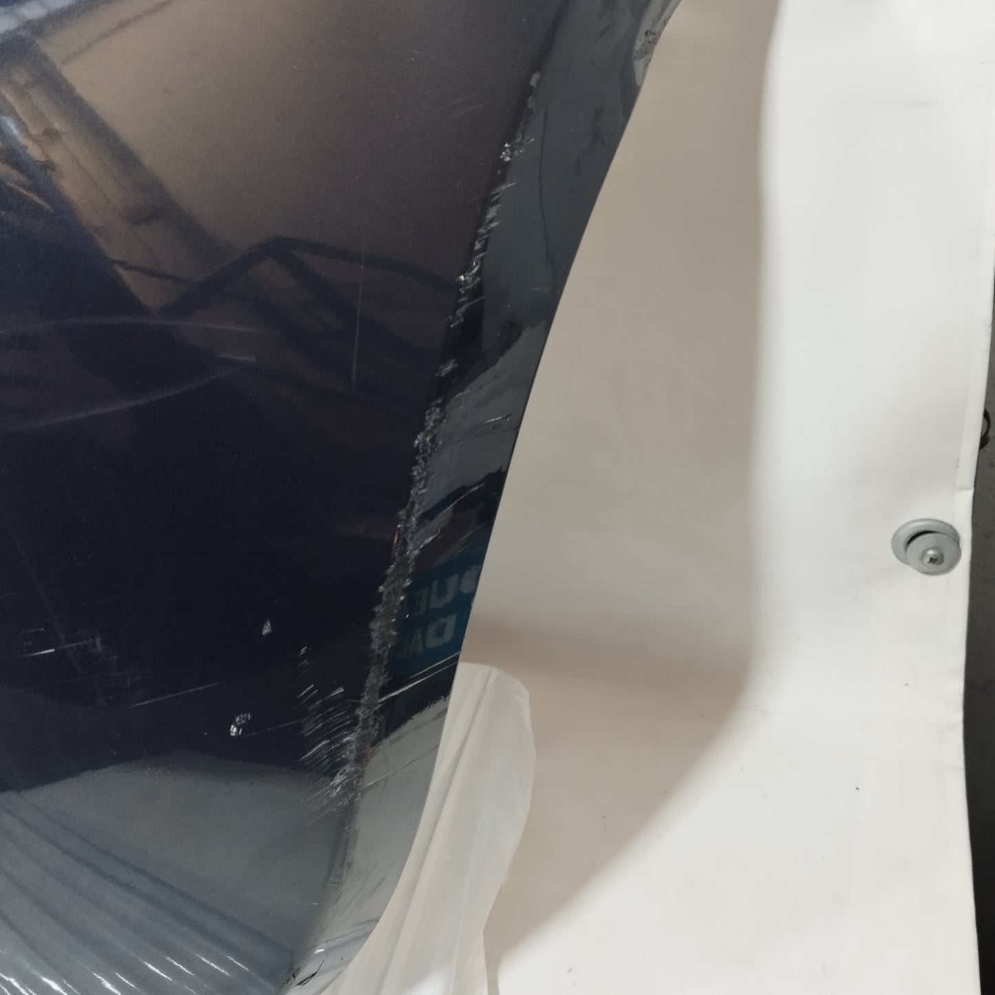 Paraurti posteriore blu notte Fiat 500 2008 ecoAC14497