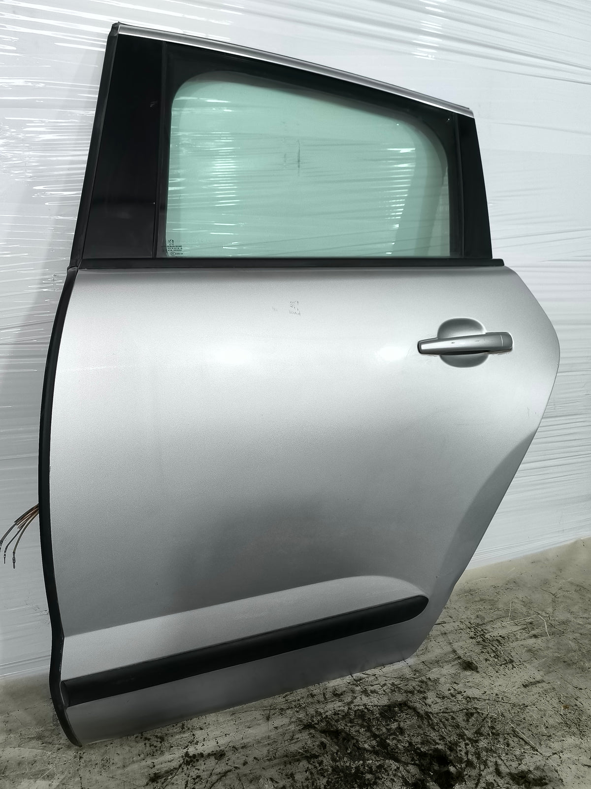 Sportello posteriore sx grigio argento Peugeot 3008 anno 2009-2016 ecoAG9716