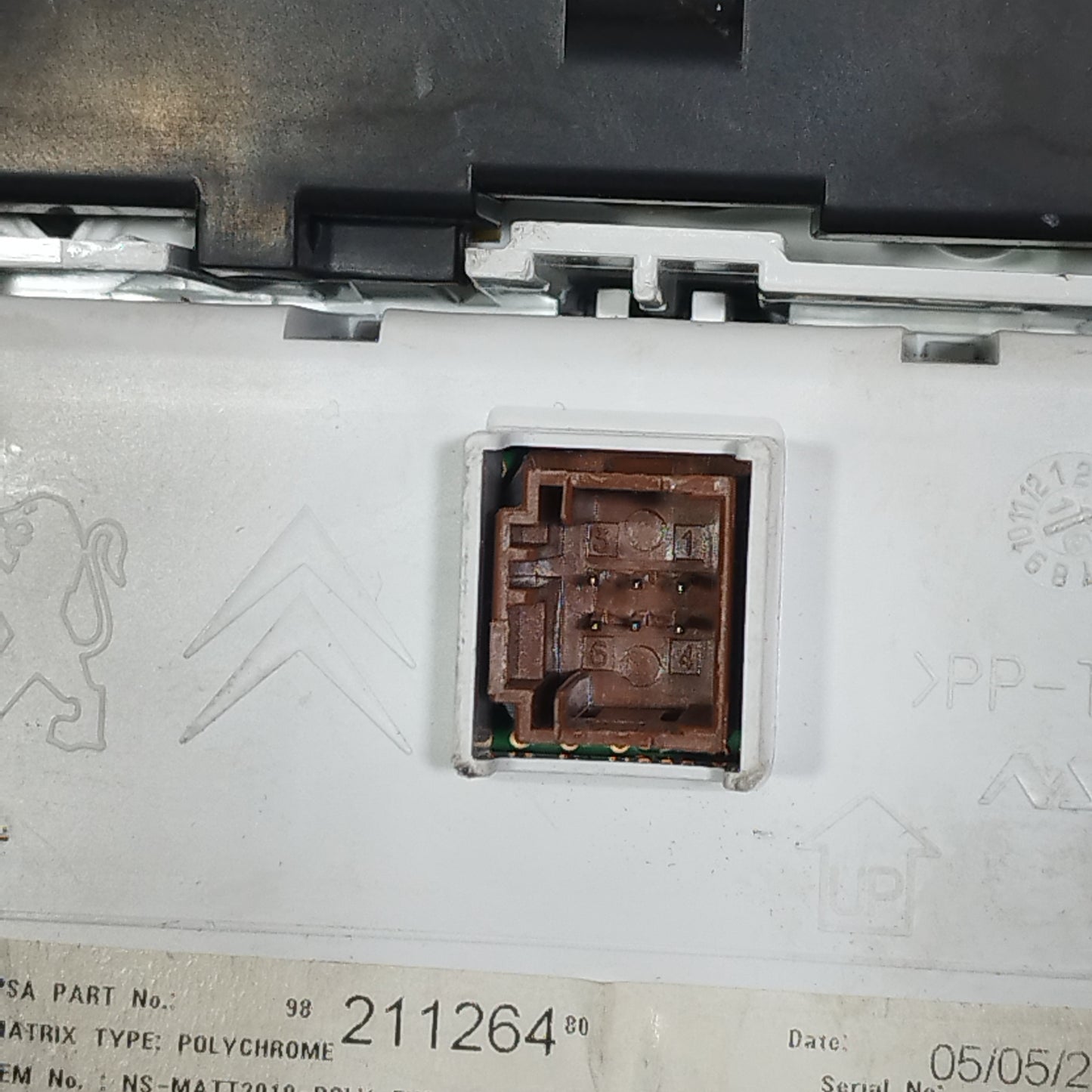 Quadro strumenti Peugeot 508 1.6 Hdi 2017 Cod: 9822800180 ecoAC13705