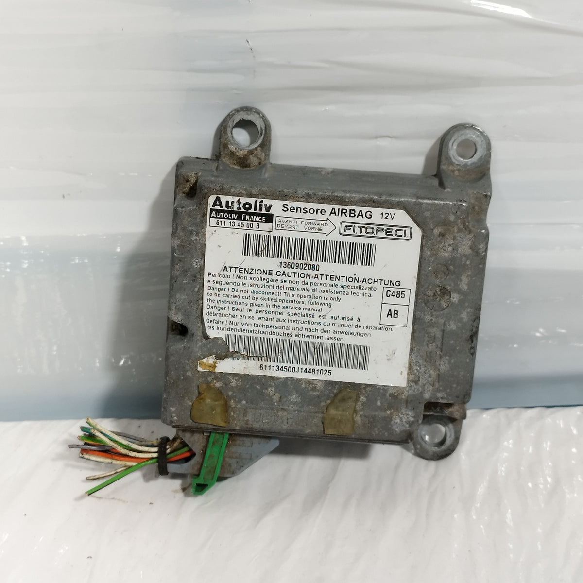 Kit airbag Fiat Fiorino III 2008-2016 cod: 611134500b ecoAC16894