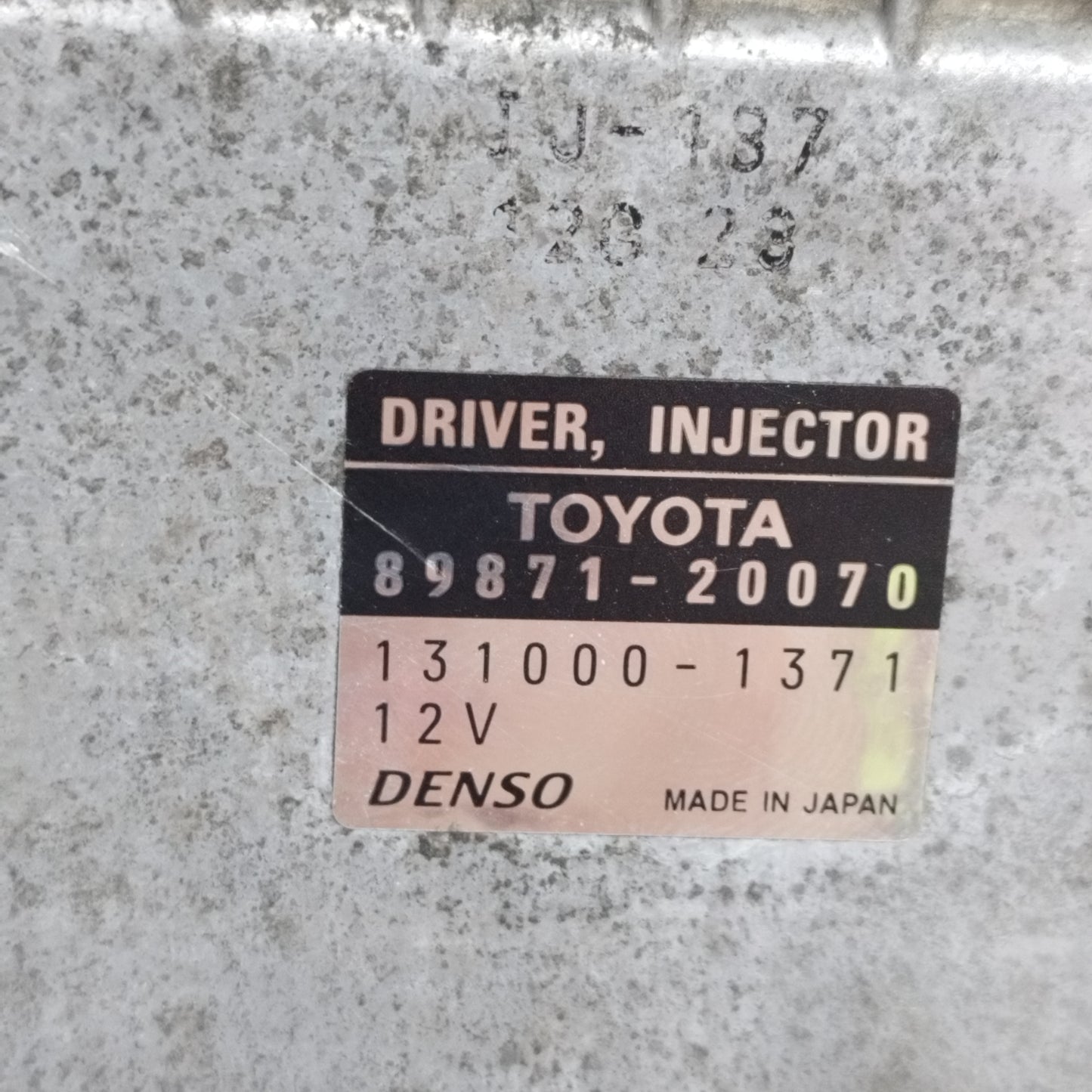 Centralina iniettori Toyota RAV 4 2.2 D 2007 cod: 89871-20070 ecoAC8516