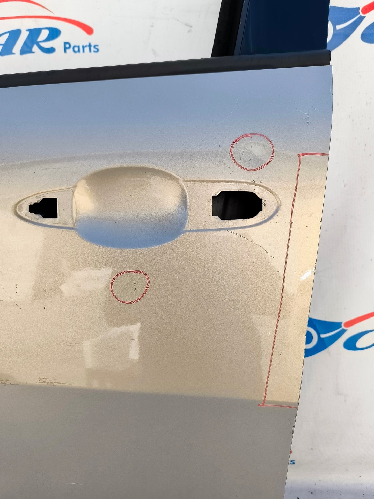 Front left door grey Lancia Ypsilon 2013 ecoAG5742