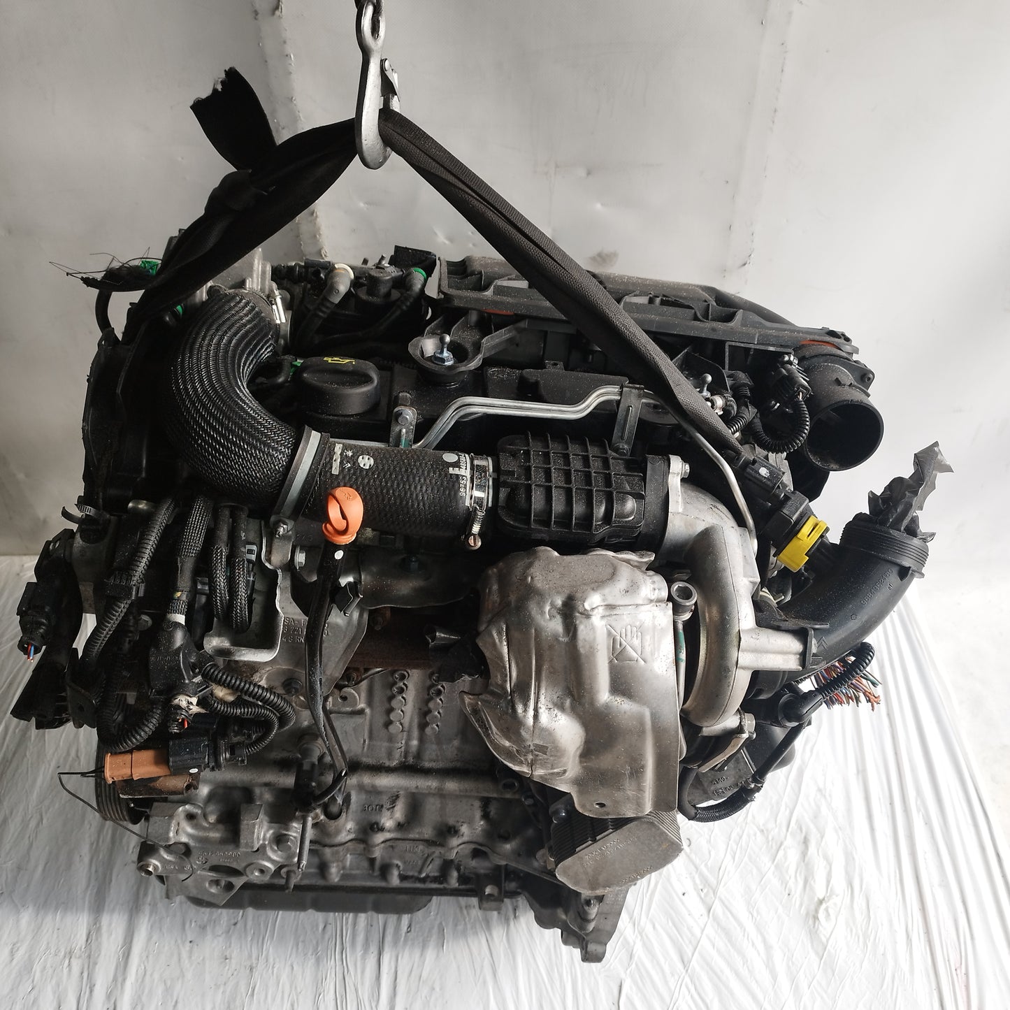 Motore Peugeot 207 1.4 HDI 50kw 2009-2015 cod: 8HR ecoAC15612