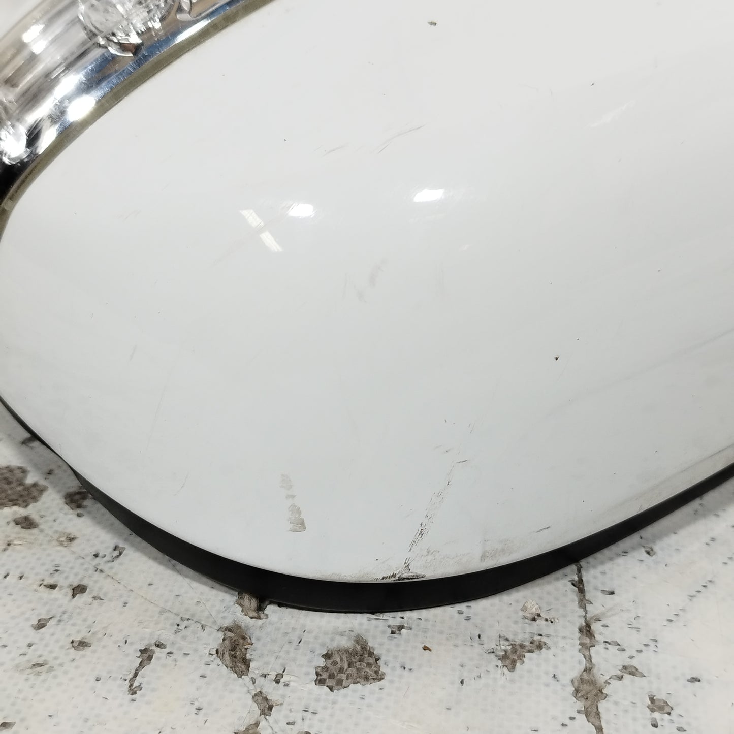 Specchietto elettrico anteriore dx bianco Hyundai IX35 2011 6 Pin ecoAC9931