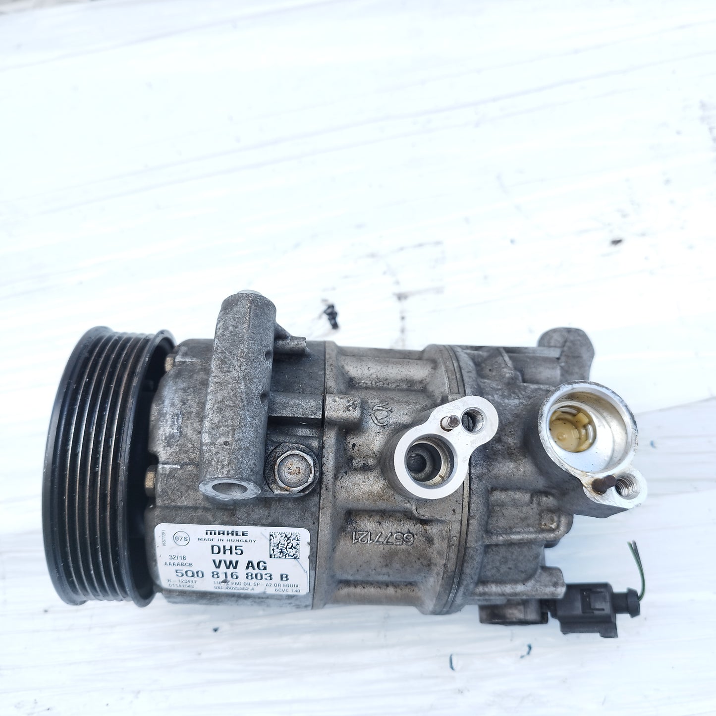 Compressore a / c Skoda Octavia 1.6 D 2020 cod: 5Q0816803B ecoAC15946
