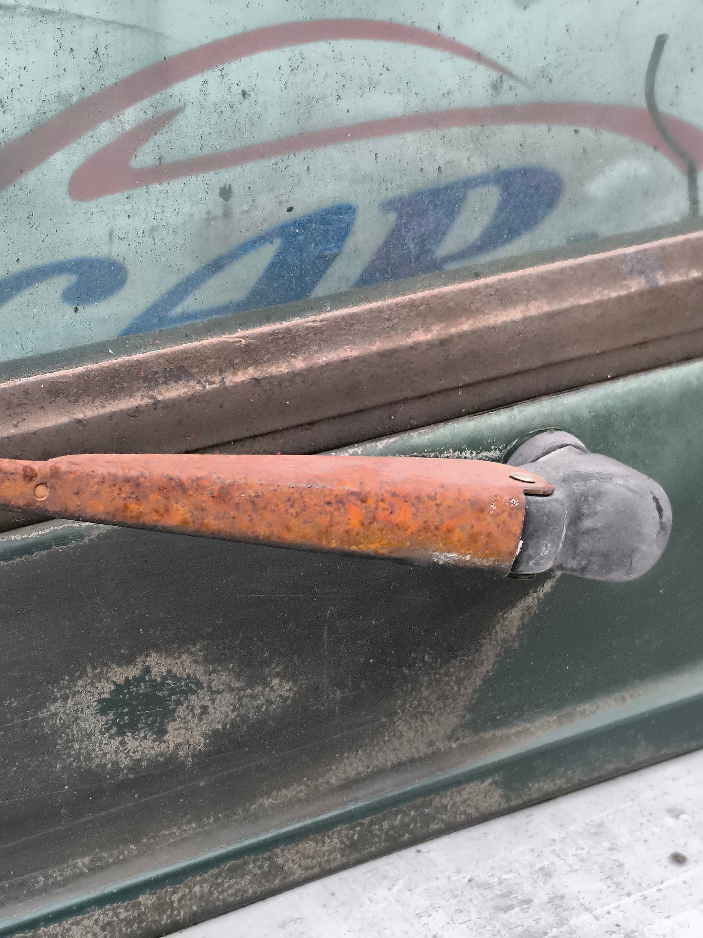 Parabrezza anteriore completo di struttura Suzuki Samurai SJ 1989 ecoAG5774