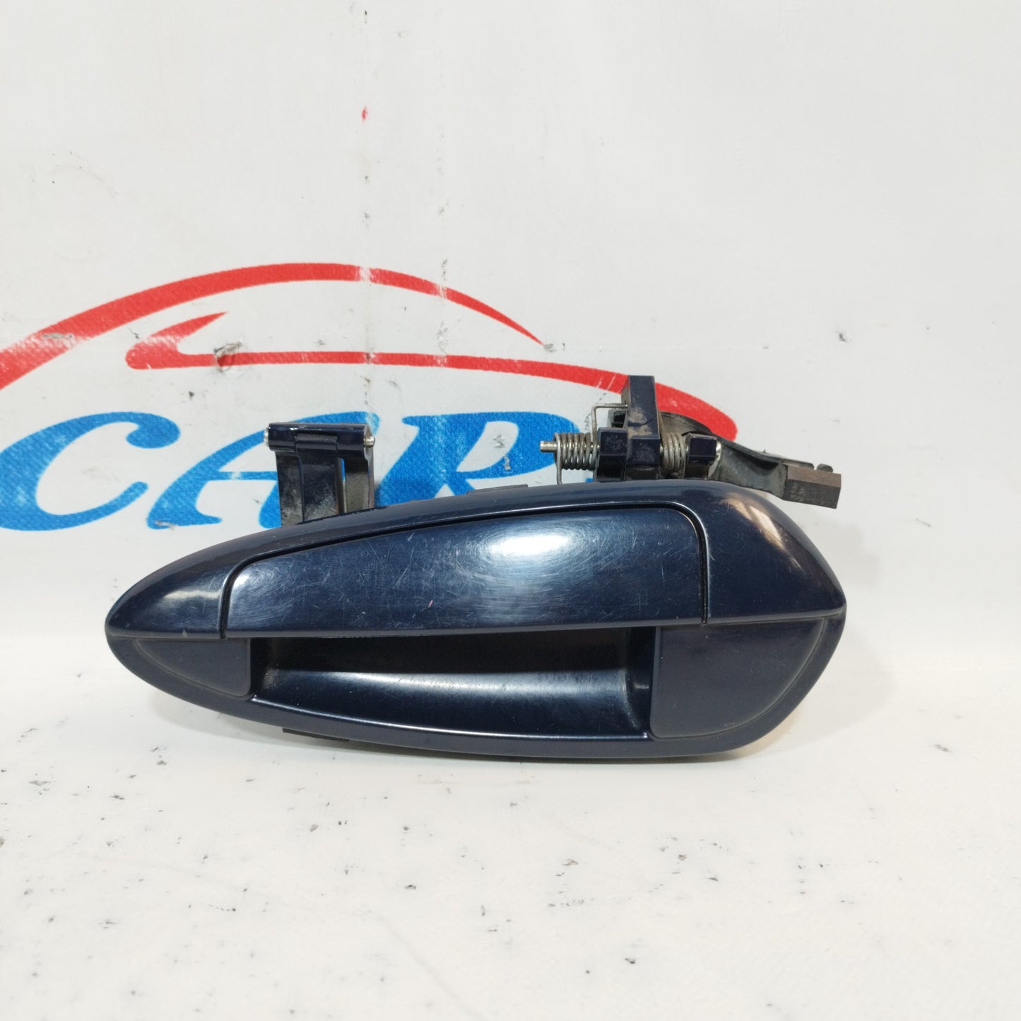 Rear left external handle blue Fiat Grande Punto 2009 ecoAC9552