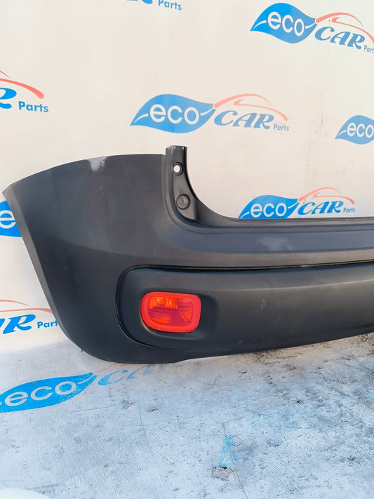 Schwarzer Kunststoff-Heckstoßfänger Fiat neuer Panda ecoAG6349