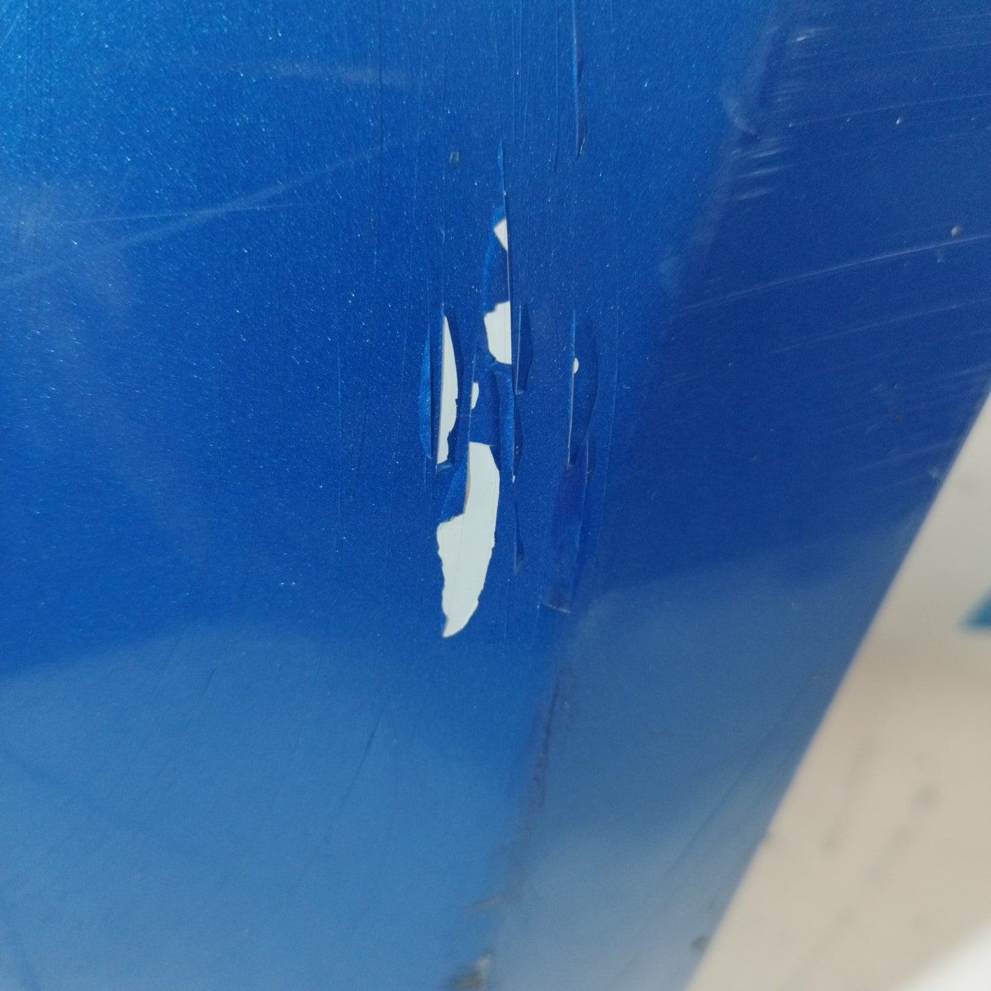 Heckstoßstange in Elektrischblau für Hyundai i10 2008 ecoAC9783