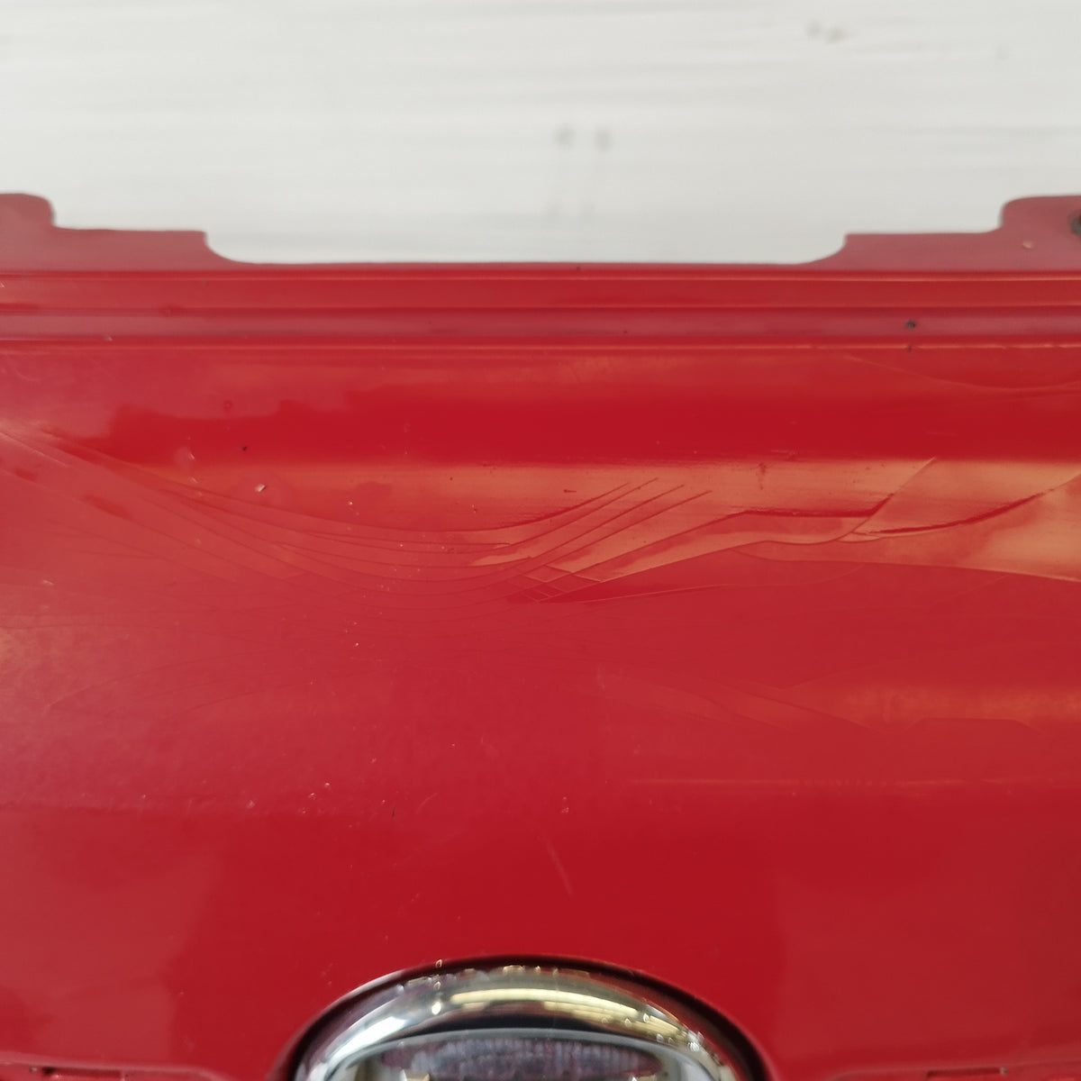 Paraurti anteriore rosso Fiat 500 (312) 2007-2015 ecoAC17634
