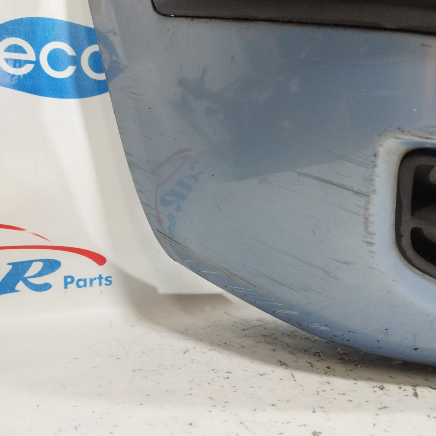Front bumper light blue Fiat Panda 2008 ecoAC8885