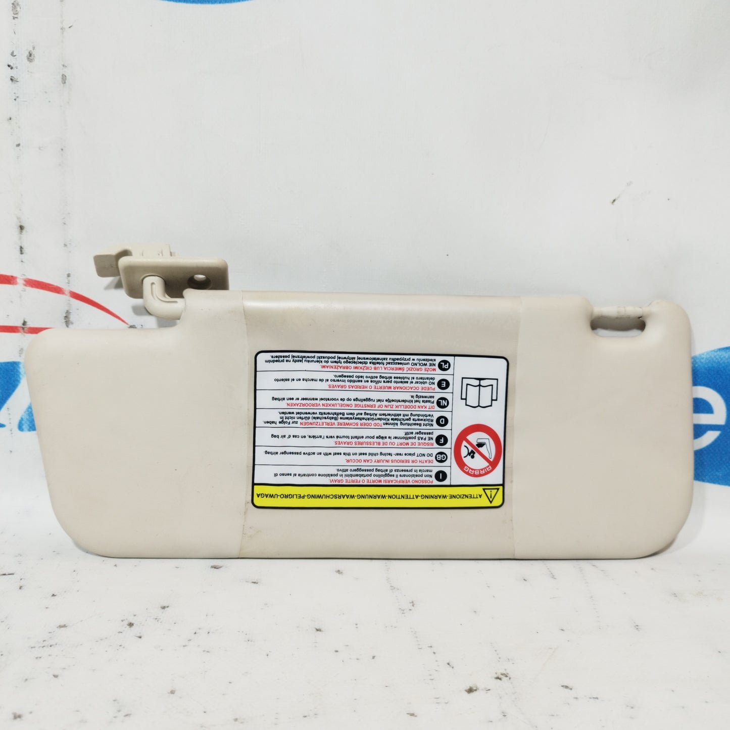 Aletta parasole dx beige Ford KA 2014 ecoAC9443