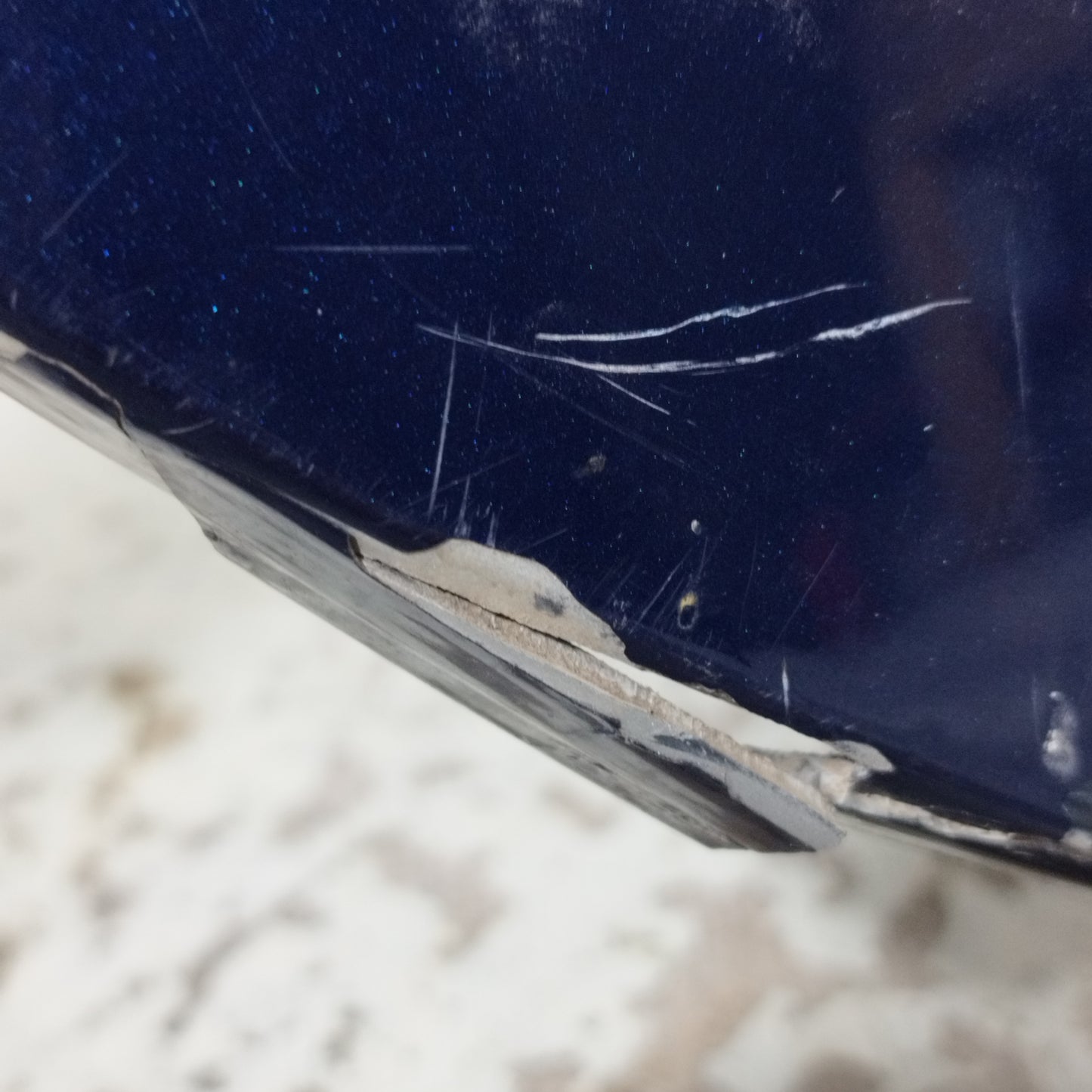 Parafango posteriore sx blu Smart Fortwo 450 2004 ecoAC9339