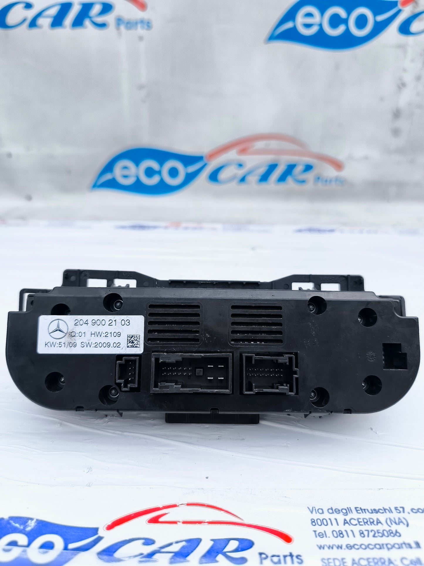 Mercedes C-Klasse W204 digitales Klimabedienteil Code 2049002103 ecoAG5768