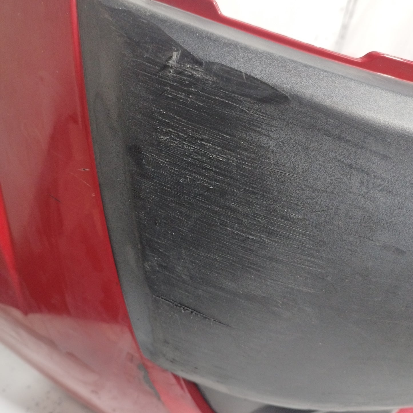 Red front bumper Fiat Doblo 2006 ecoAC10695