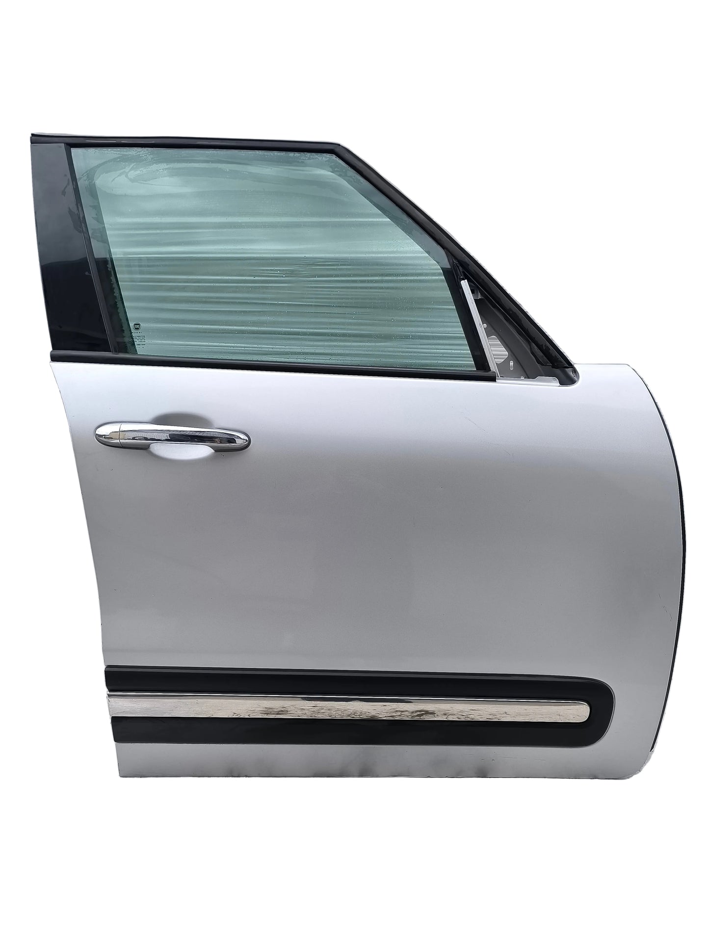 Sportello anteriore dx grigio argento Fiat 500L 2013-2022 ecoAG8444