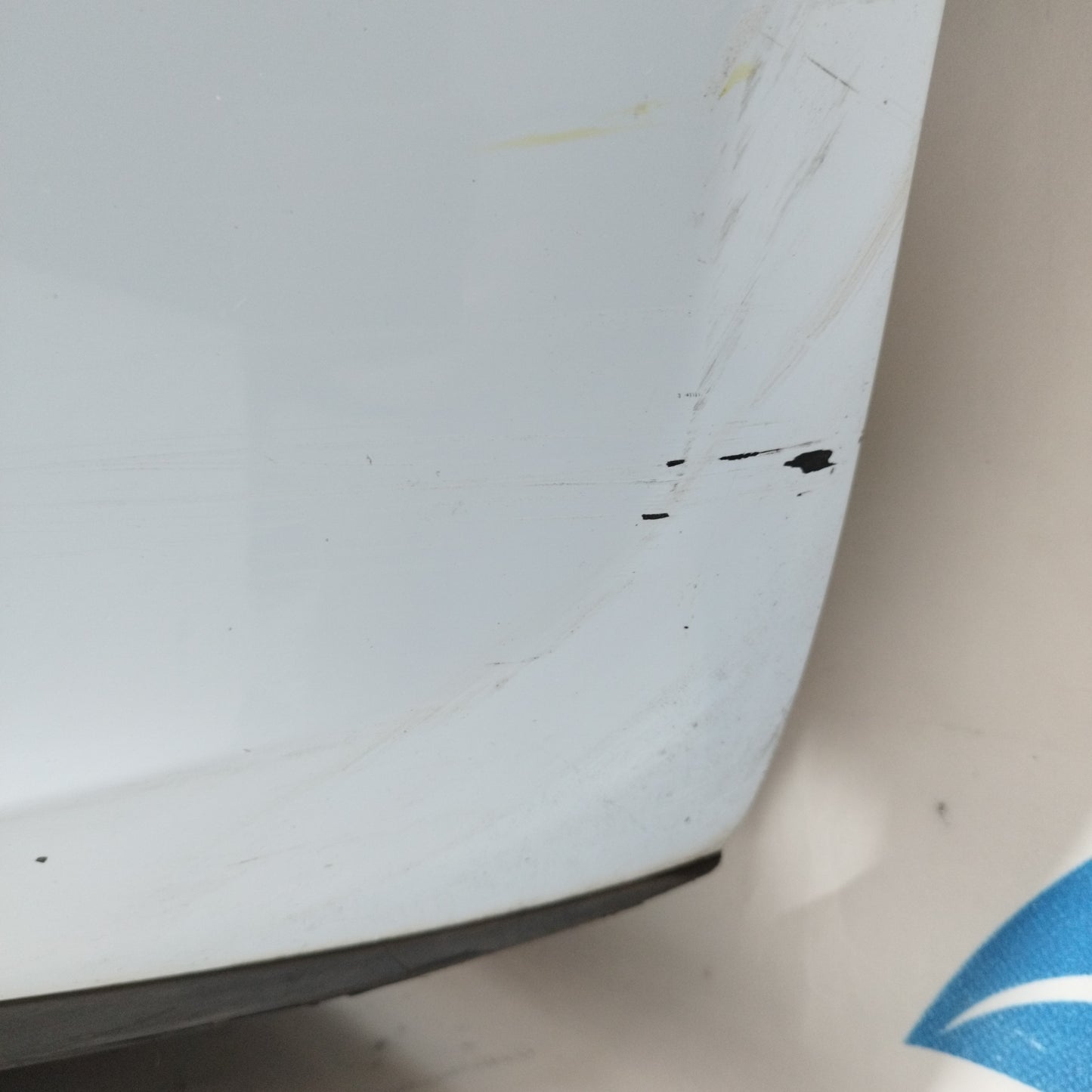 Light blue front bumper Fiat 500 2009 ecoAC10375