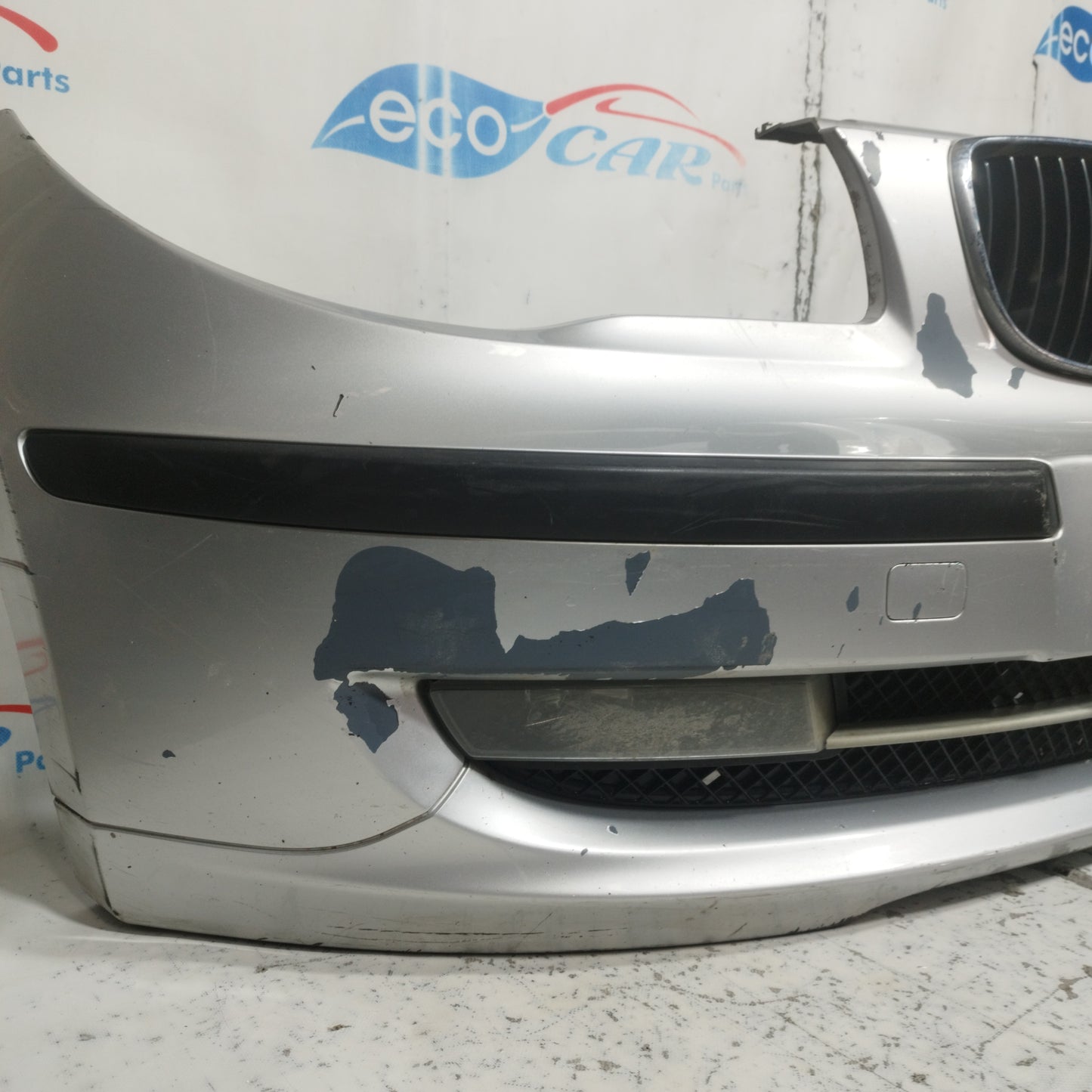 Paraurti anteriore grigio argento Bmw Serie 1 2010 ecoAC11197