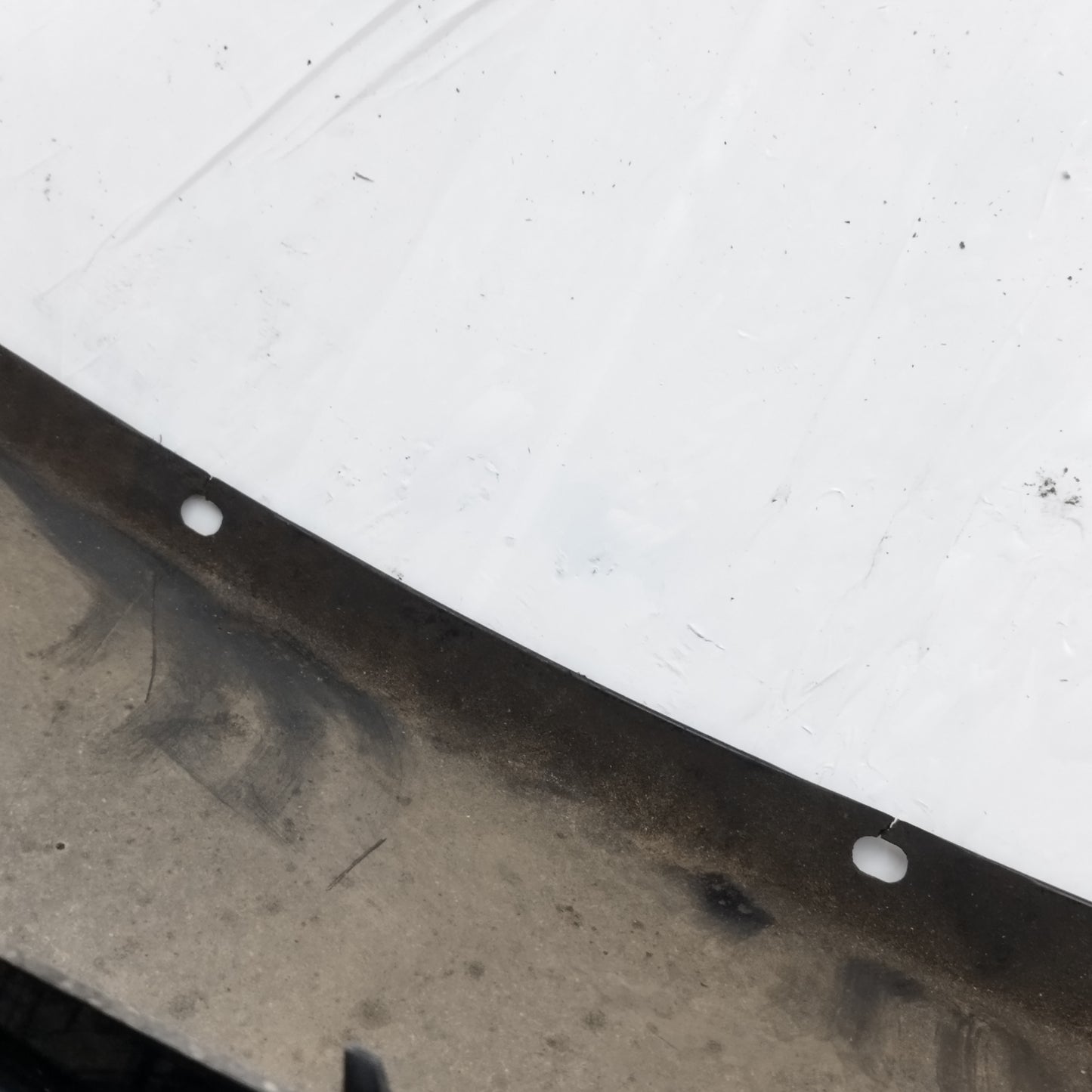 Front mudguard right Black Smart Forfour 2005 ecoAC12752